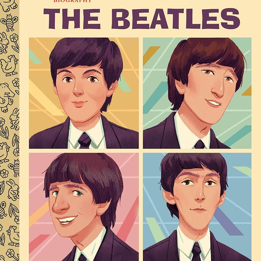 The Beatles: A Little Golden Book Biography by Katschke, Judy ; Plenzke, Maike 9780593645123