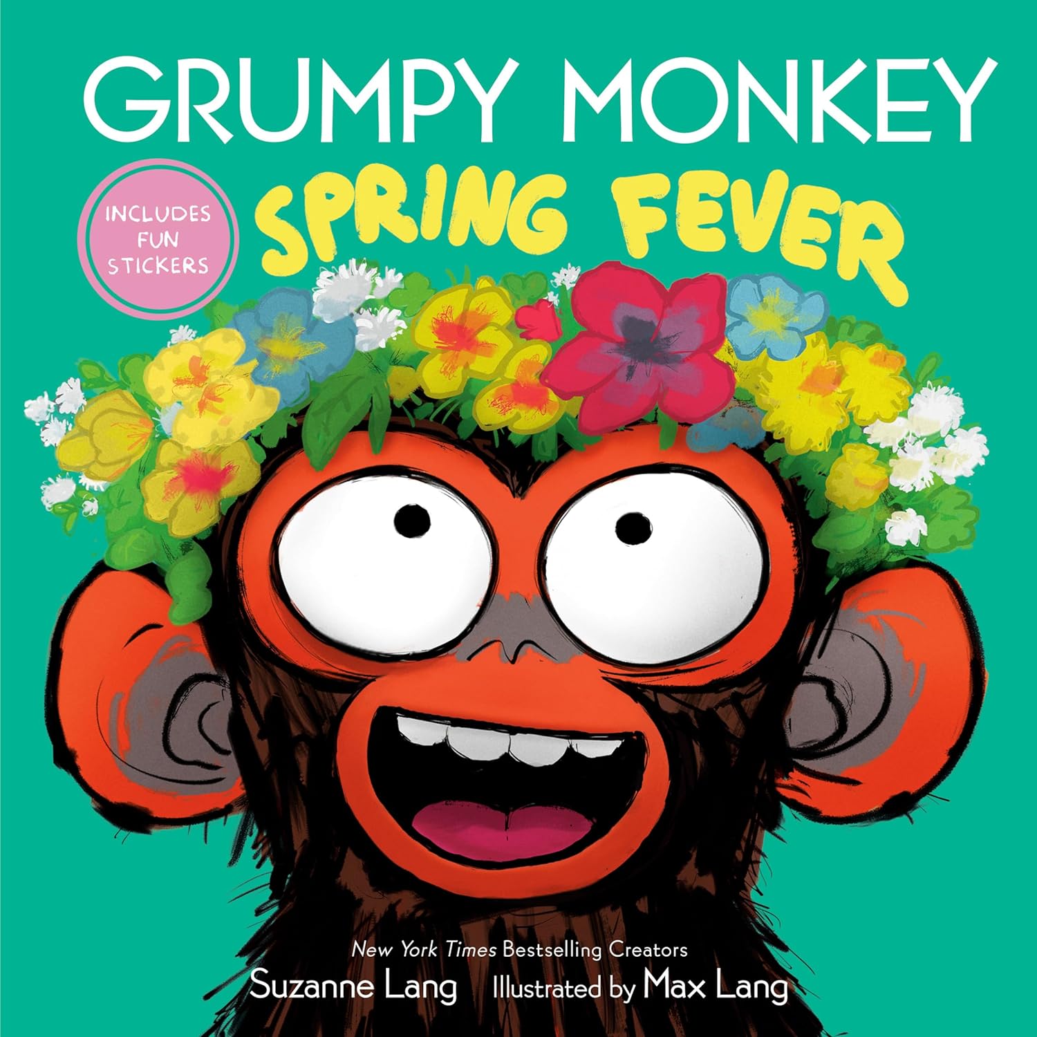 Grumpy Monkey Spring Fever by Lang, Suzanne ; Lang, Max 9780593652336