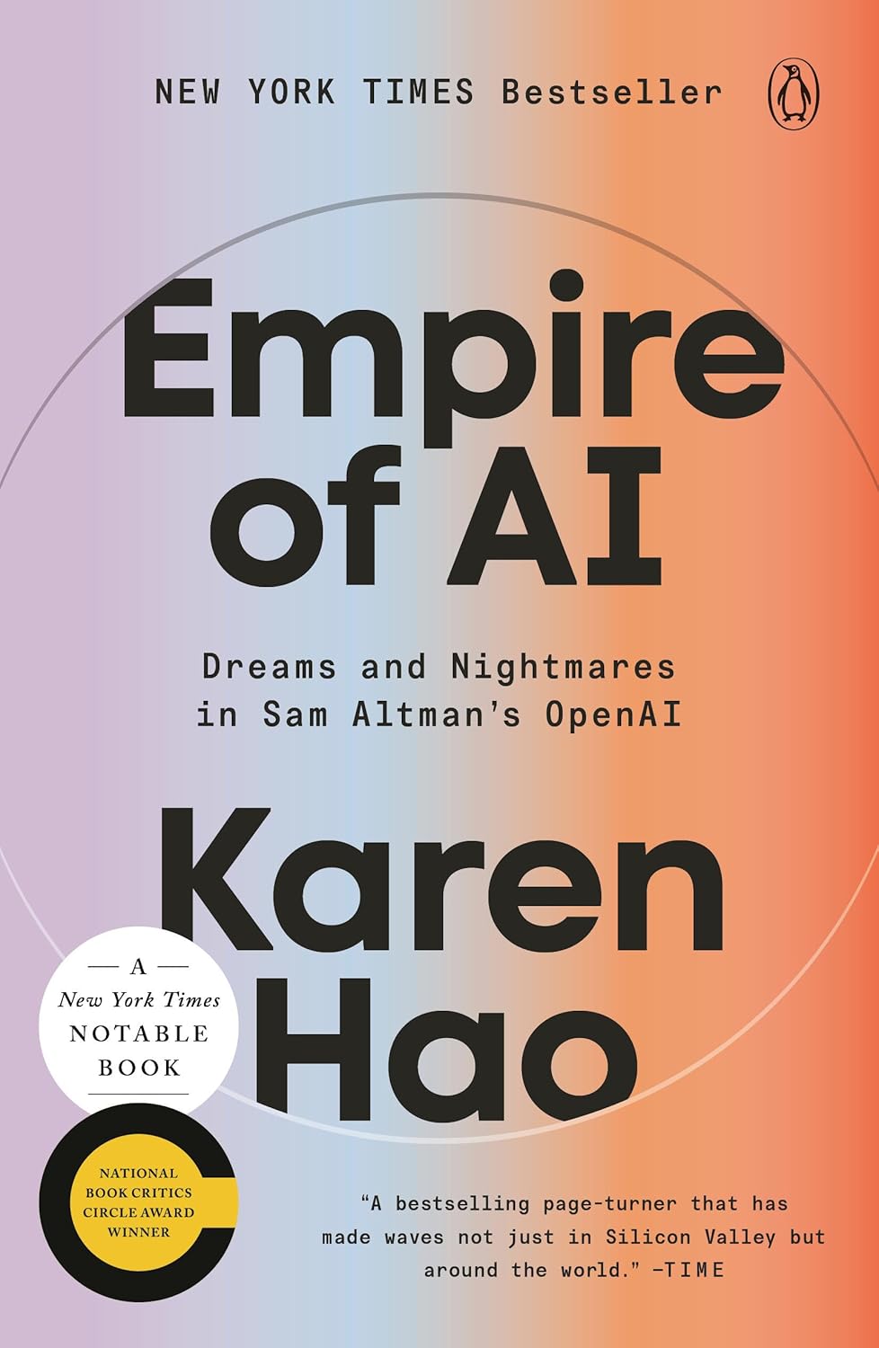 Empire of AI: Dreams and Nightmares in Sam Altman's OpenAI by Hao. Karen 20 9780593657522