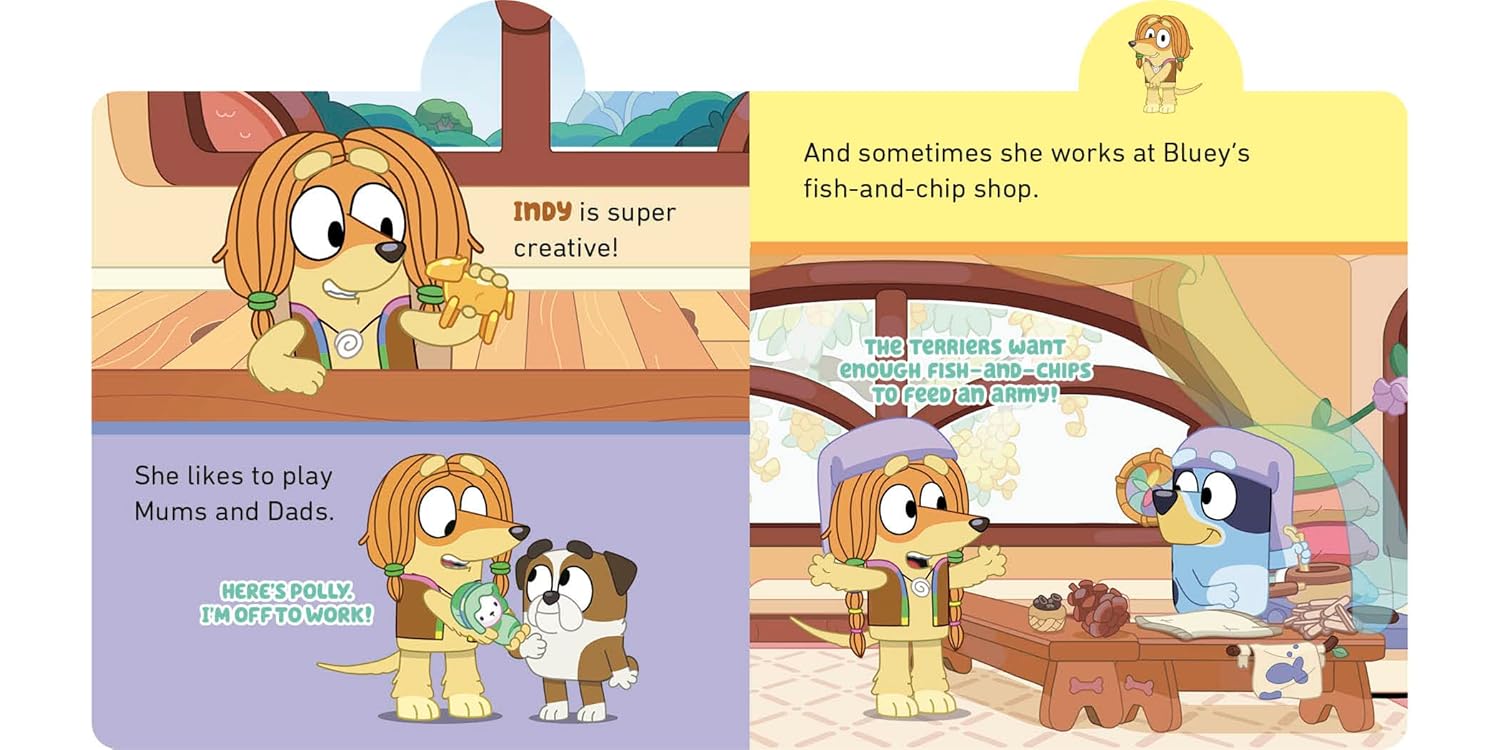 Meet Bluey's Freinds: A Tabbed Board Book by Penguin Young Readers 9780593658437_2