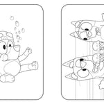 Bluey: Merry Christmas: A Coloring Book by Penguin Young Readers 9780593661437_1