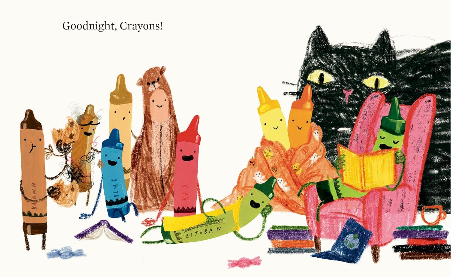 Goodnight, Crayons by Daywalt. Drew; Jeffers. Oliver 9780593694817_5