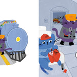 Cats in Conductor Hats: A Train Adventure by Bardhan-Quallen. Sudipta, Illustrated by Hernandez. L 20 9780593706879_2