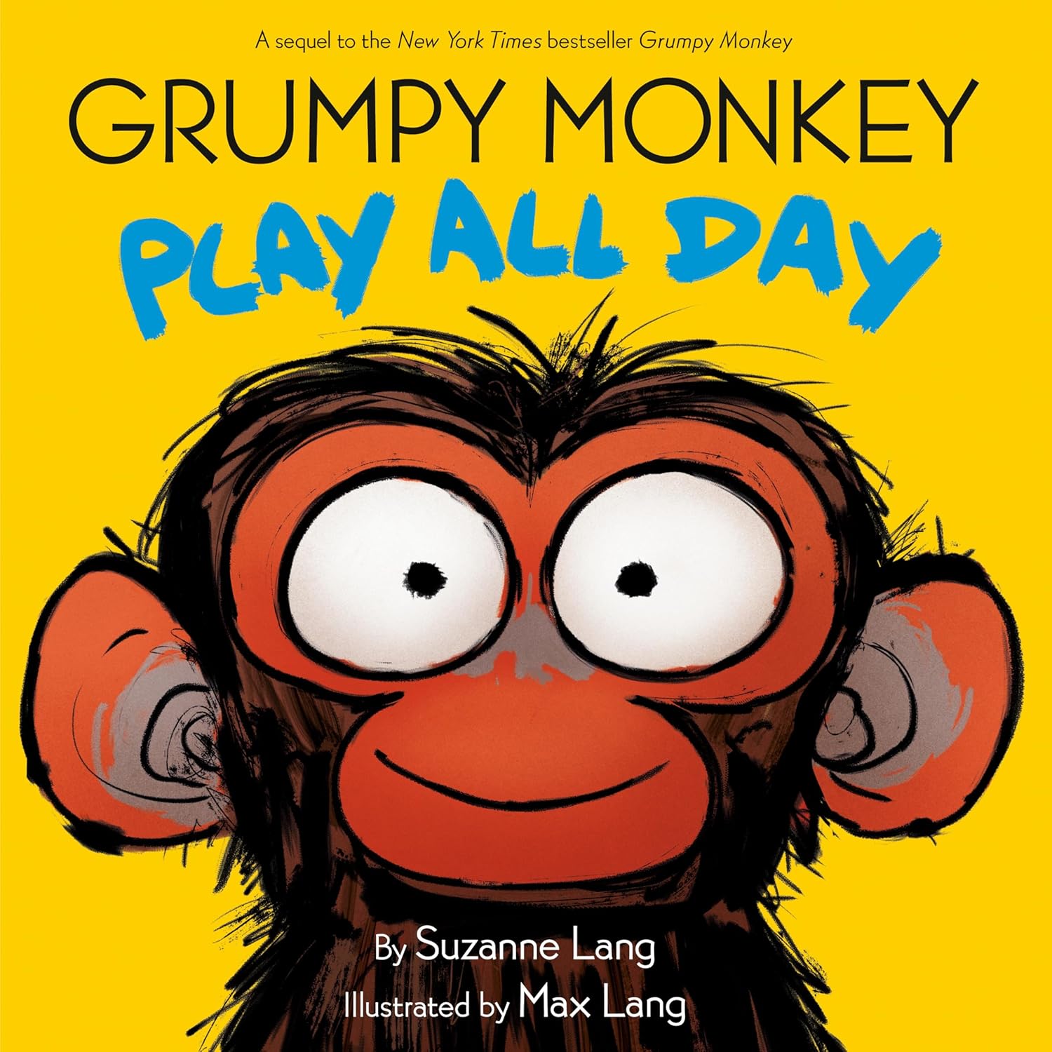 Grumpy Monkey Play All Day by Lang. Suzanne & Max 9780593709283