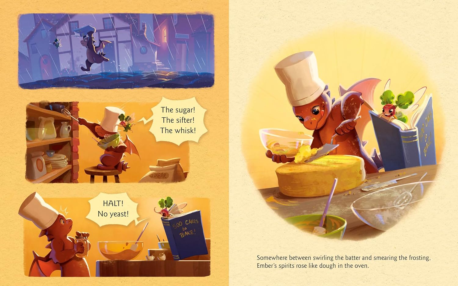 The Bakery Dragon And The Fairy Cake by Kurtz. Devin Elle 9780593710999_2