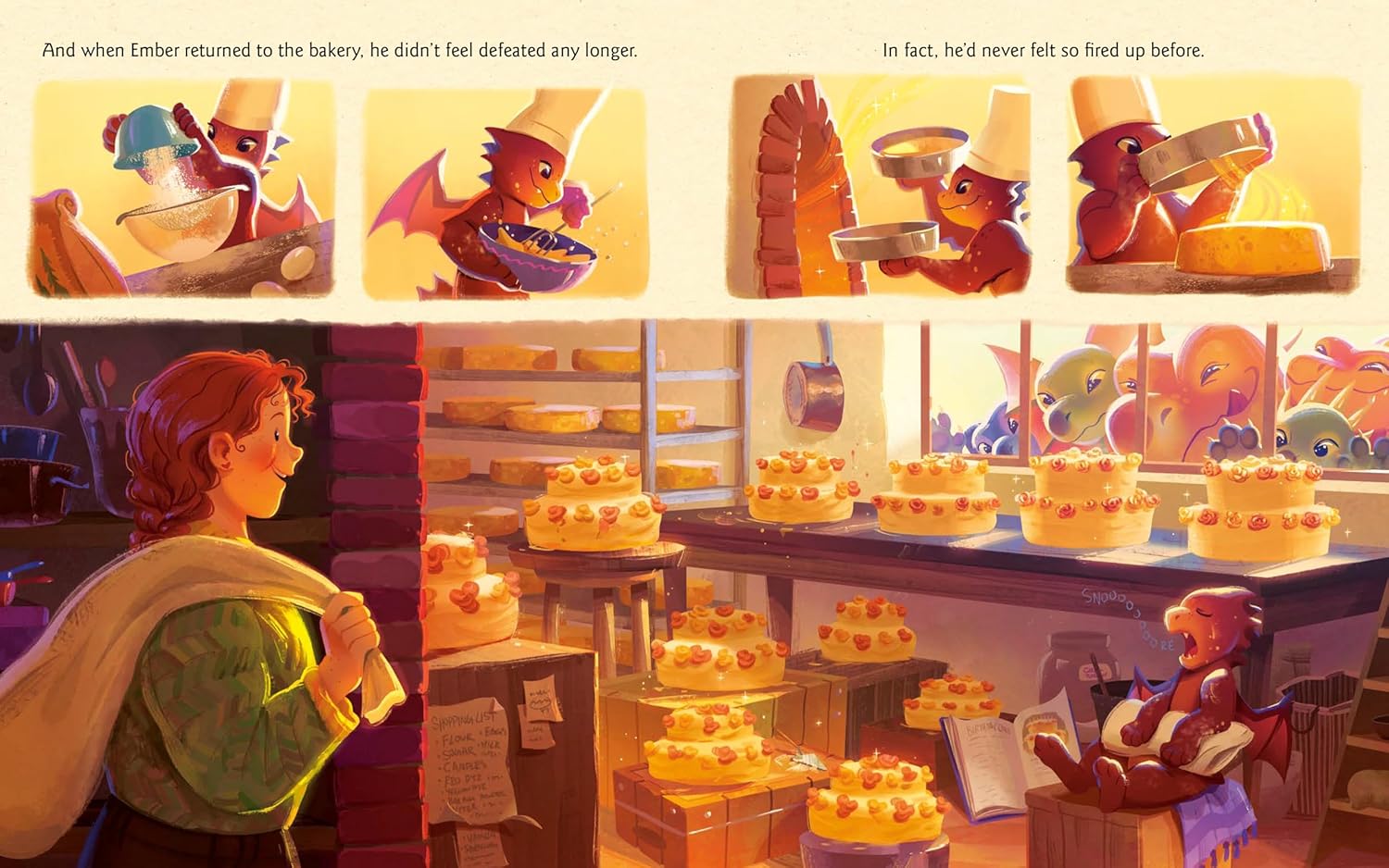 The Bakery Dragon And The Fairy Cake by Kurtz. Devin Elle 9780593710999_3