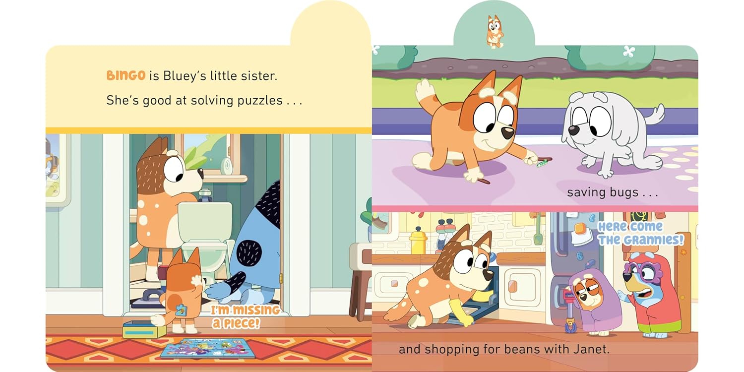 Meet Bluey's Family: A Tabbed Board Book by Penguin Young Readers 9780593752548_2