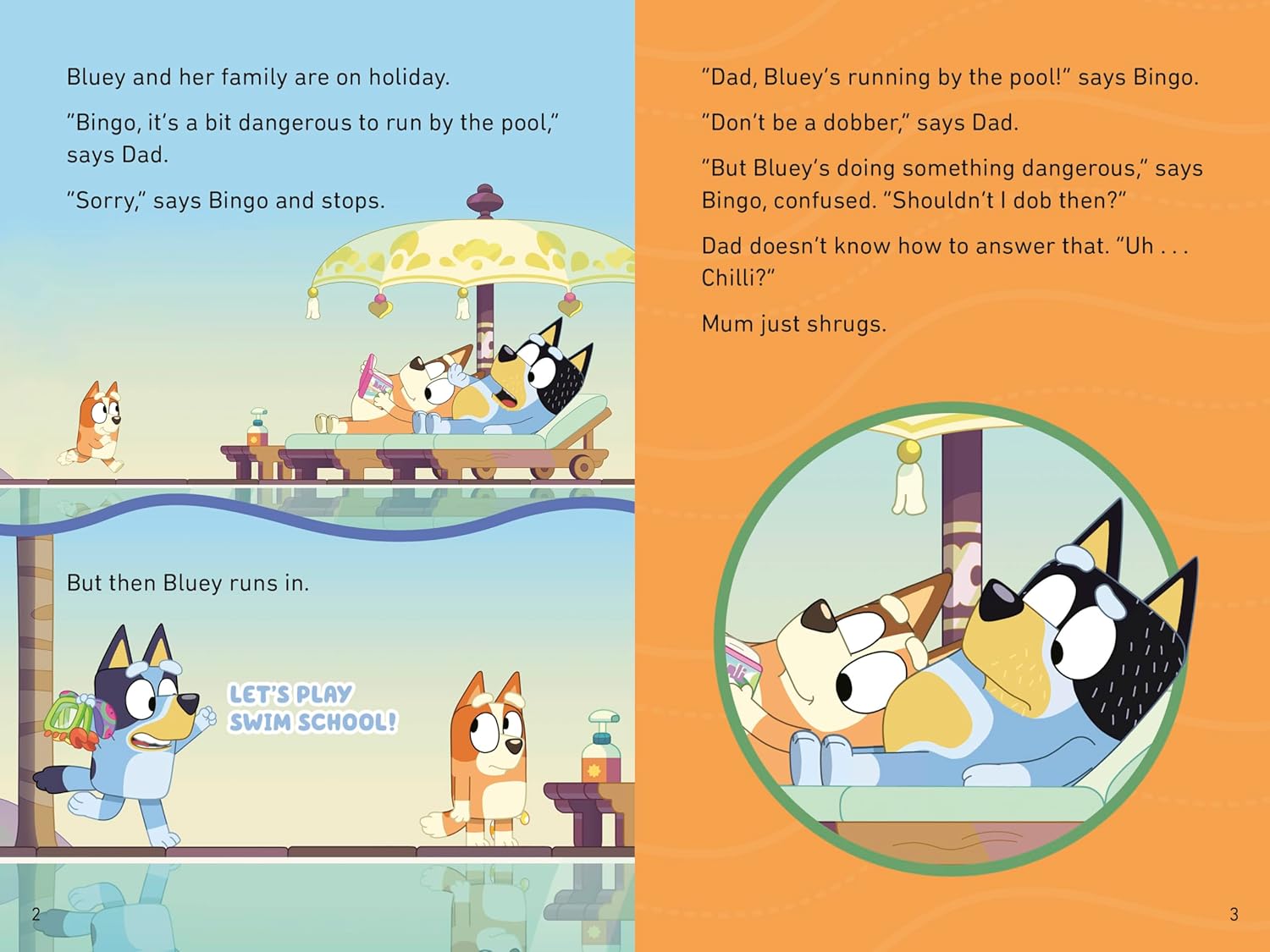 Swim School: A Bluey Storybook by Penguin Young Readers 9780593752791_1