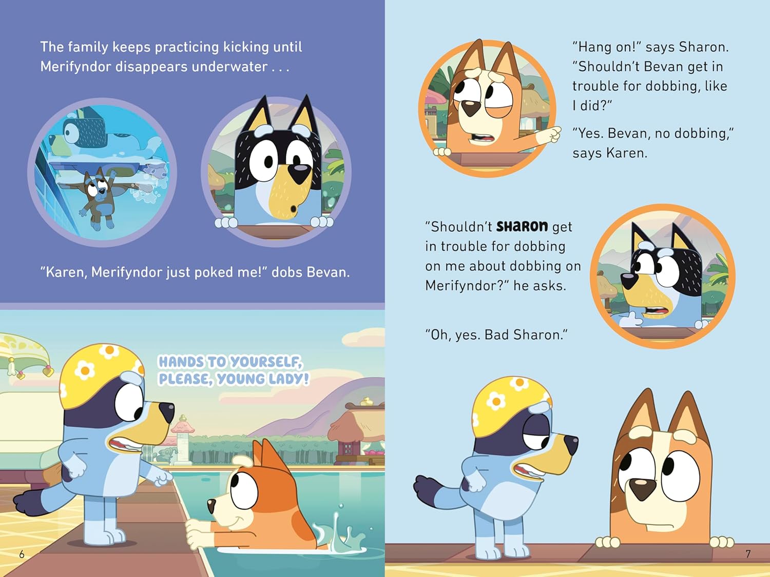 Swim School: A Bluey Storybook by Penguin Young Readers 9780593752791_3