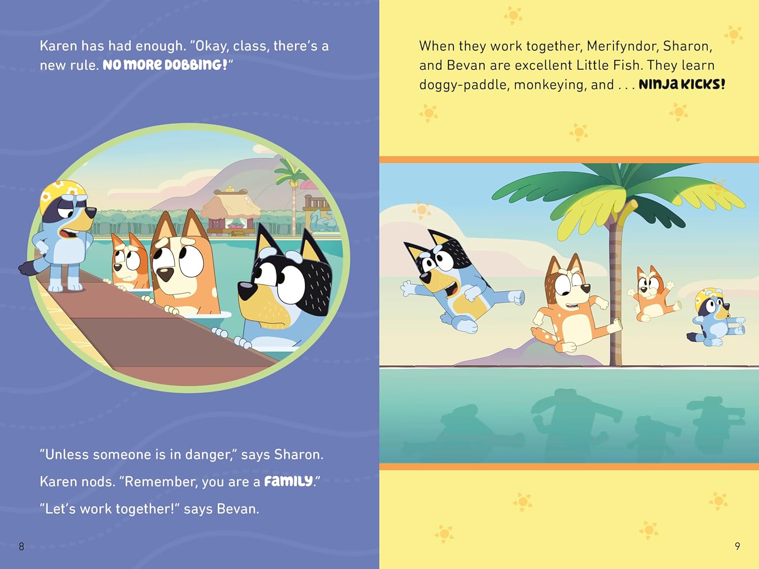 Swim School: A Bluey Storybook by Penguin Young Readers 9780593752791_4