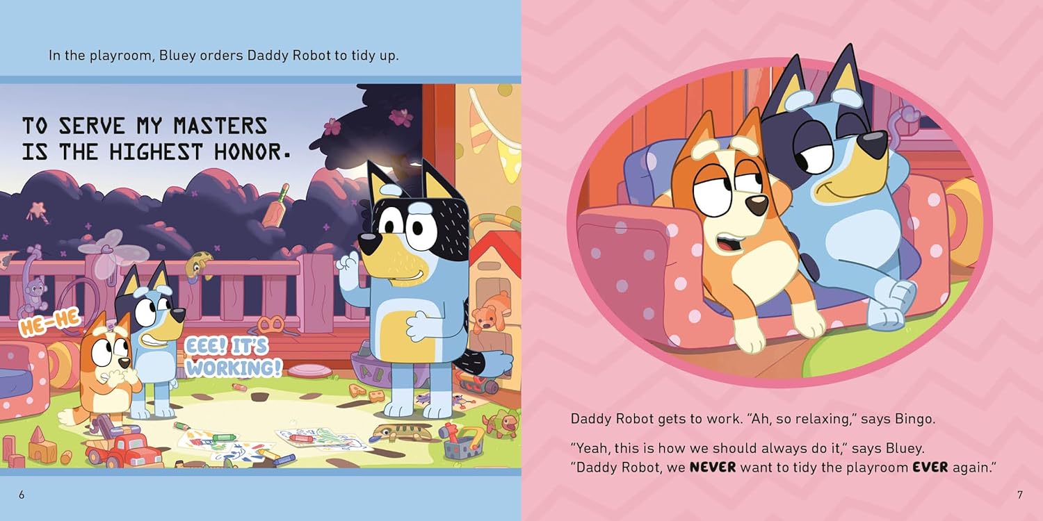 Bluey: Daddy Robot by Penguin Young Readers Licenses 9780593755075_3