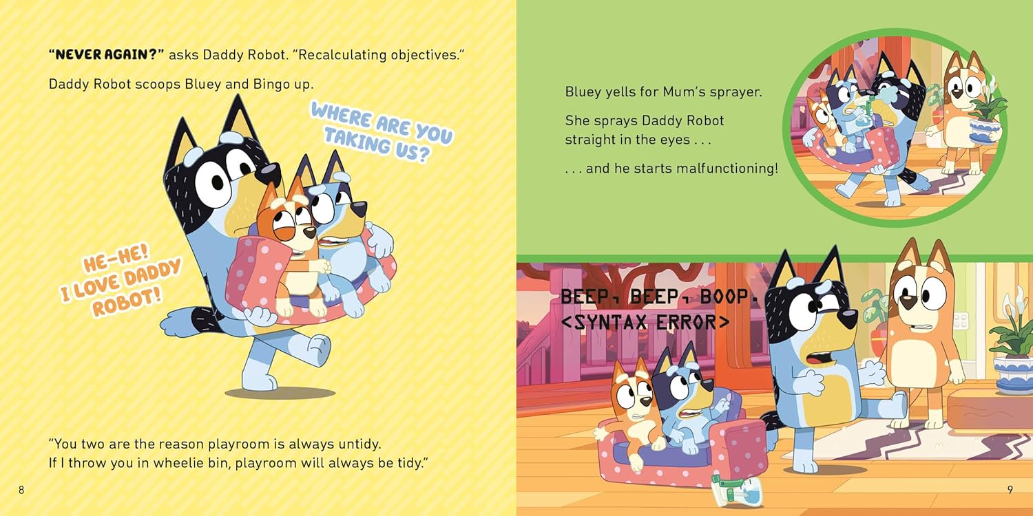 Bluey: Daddy Robot by Penguin Young Readers Licenses 9780593755075_4