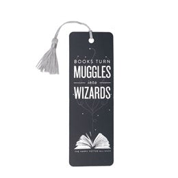 BOOKS TURN MUGGLES INTO WIZARDSE BOOKMARK - OUT OF PRINT 9780593764619