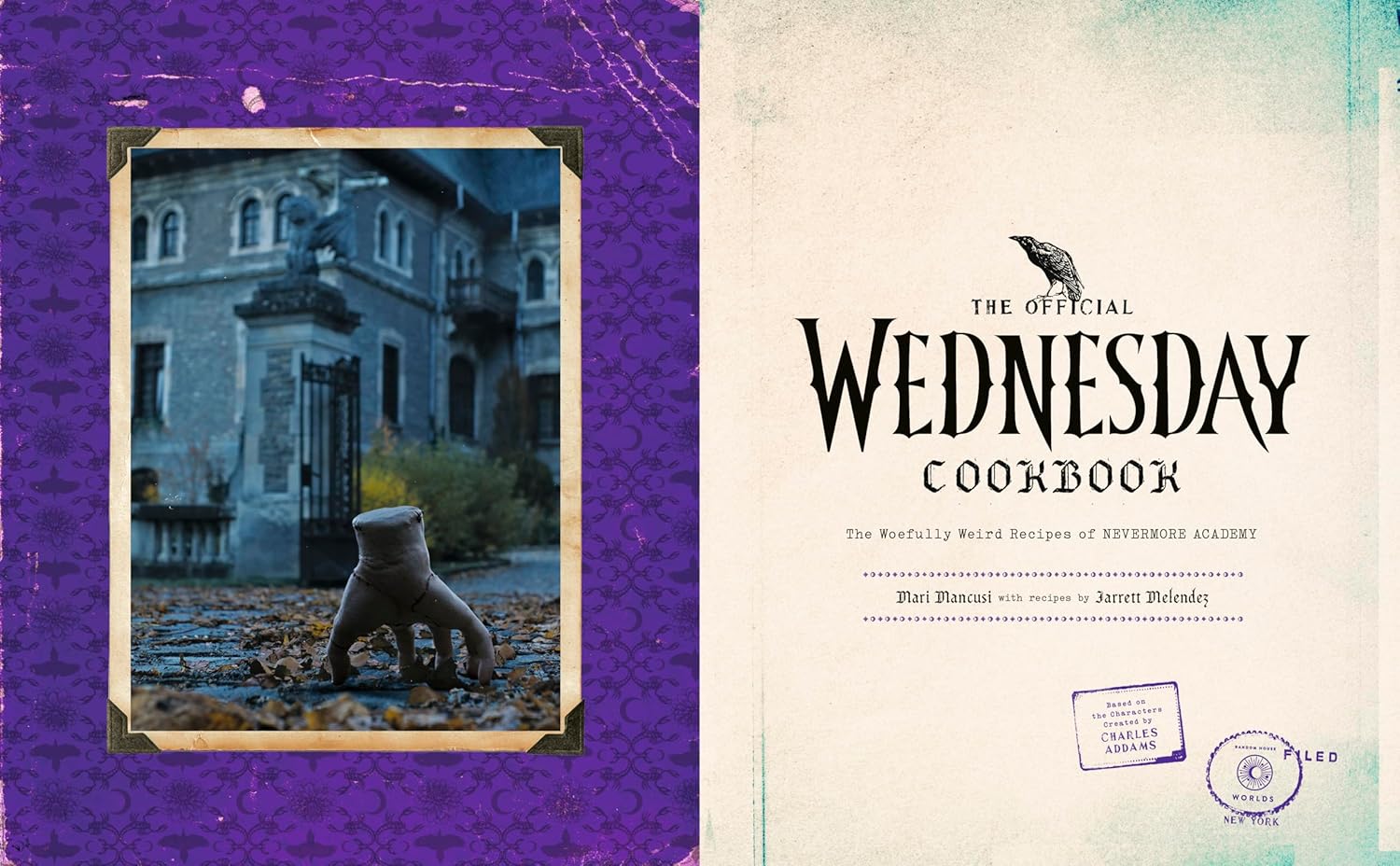 The Official Wednesday Cookbook by Mancusi. Mari; Melendez 9780593797884_1