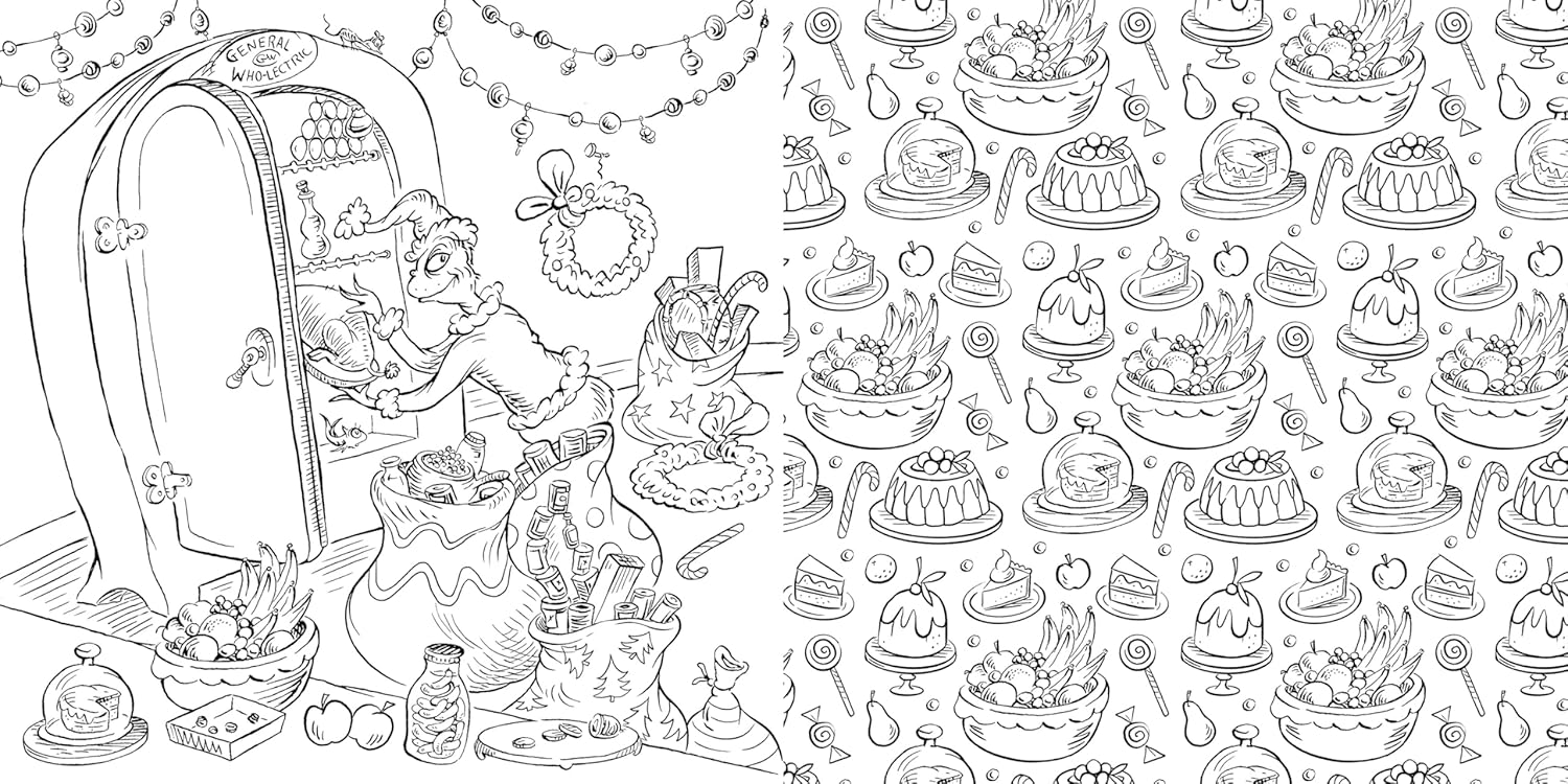 How The Grinch Stole Christmas! Coloring Book by Random House 9780593814215_2