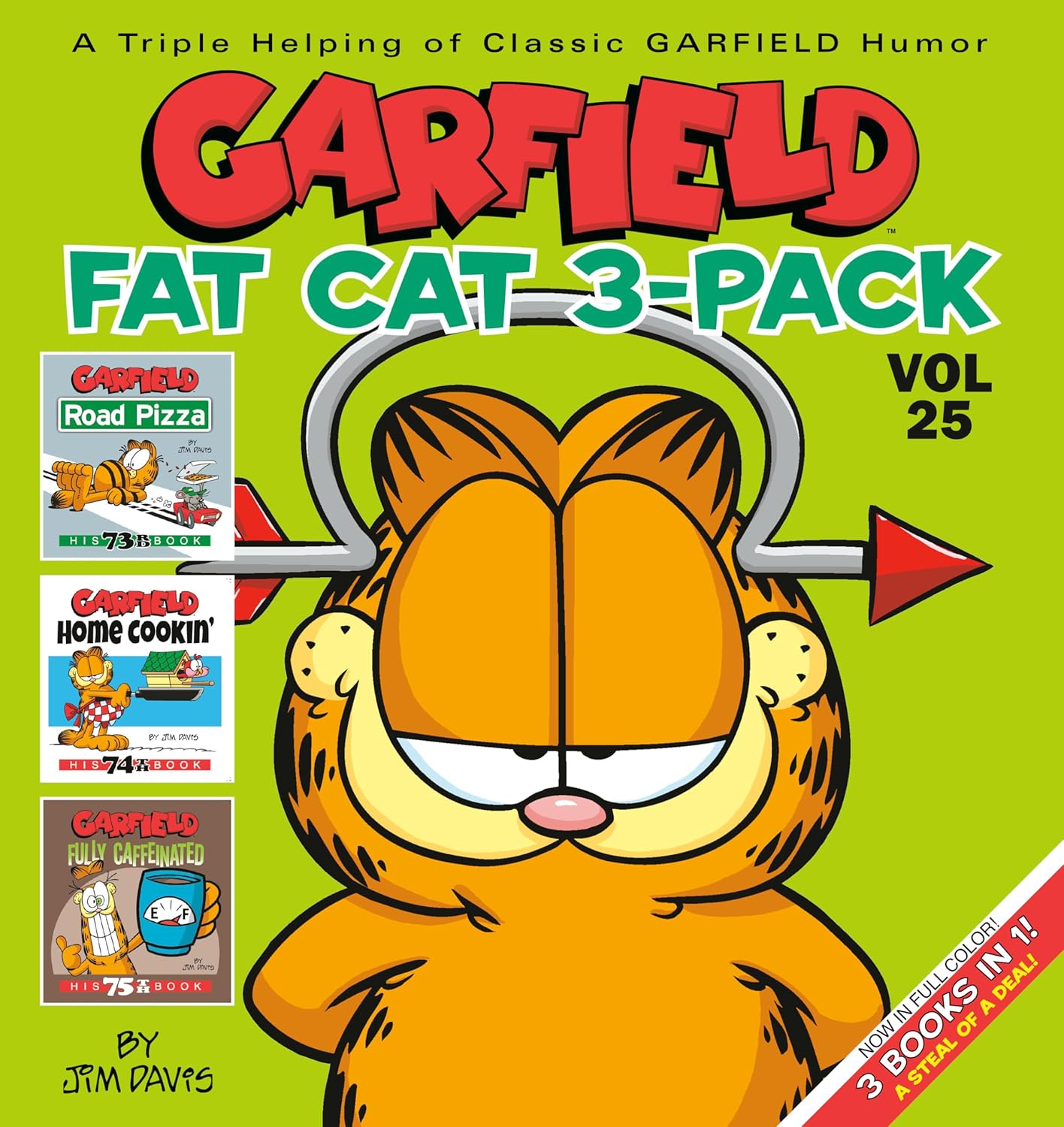GARFIELD FAT CAT 3-PACK #25 - DAVIS. JIM Jerrol's Supplies
