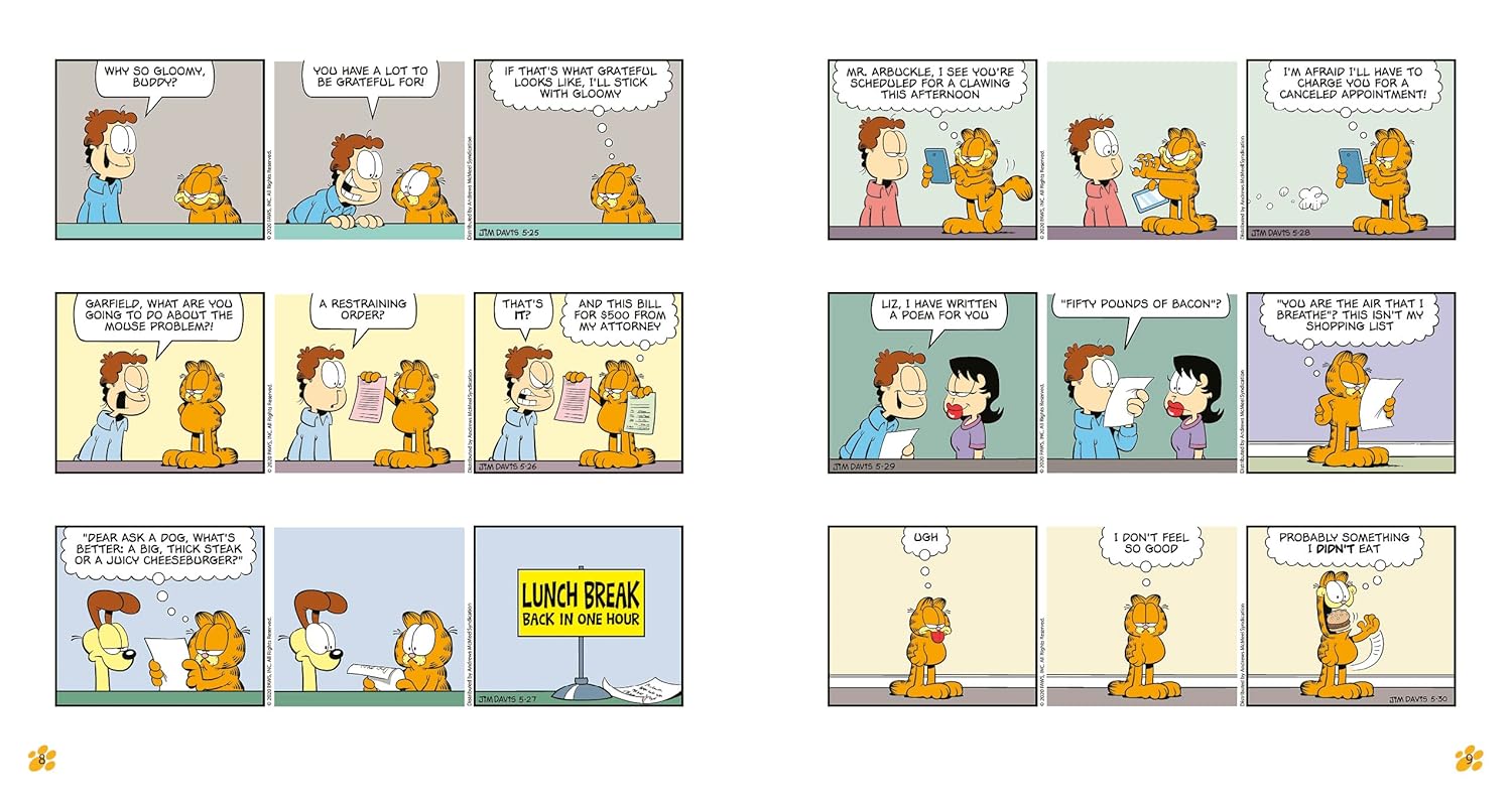 GARFIELD FAT CAT 3-PACK #25 - DAVIS. JIM Jerrol's Supplies
