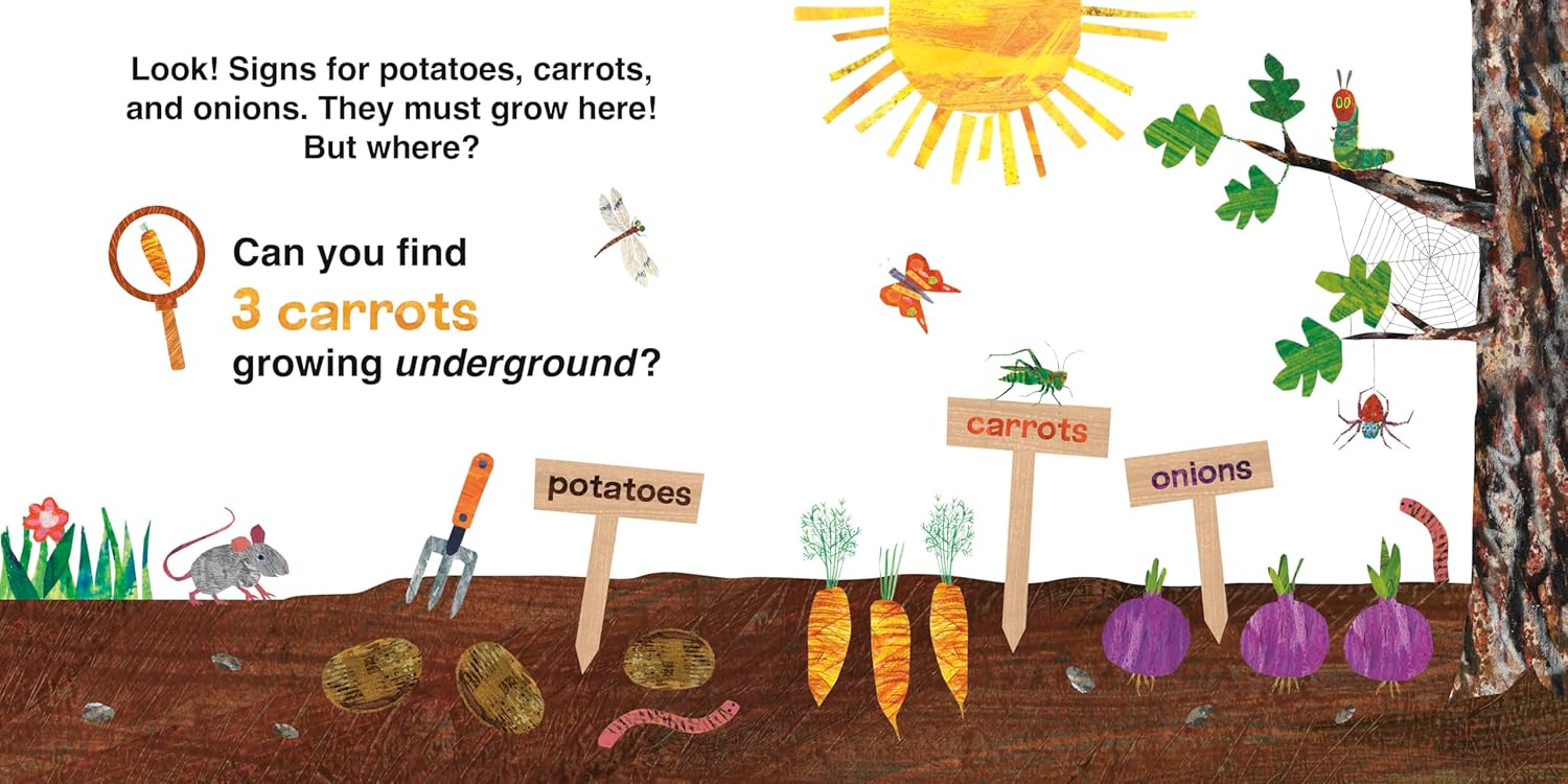The Very Hungry CateRPillar's Vegetable Garden: A Search-&-Find Bk by Carle. Eri 20 9780593888018_1