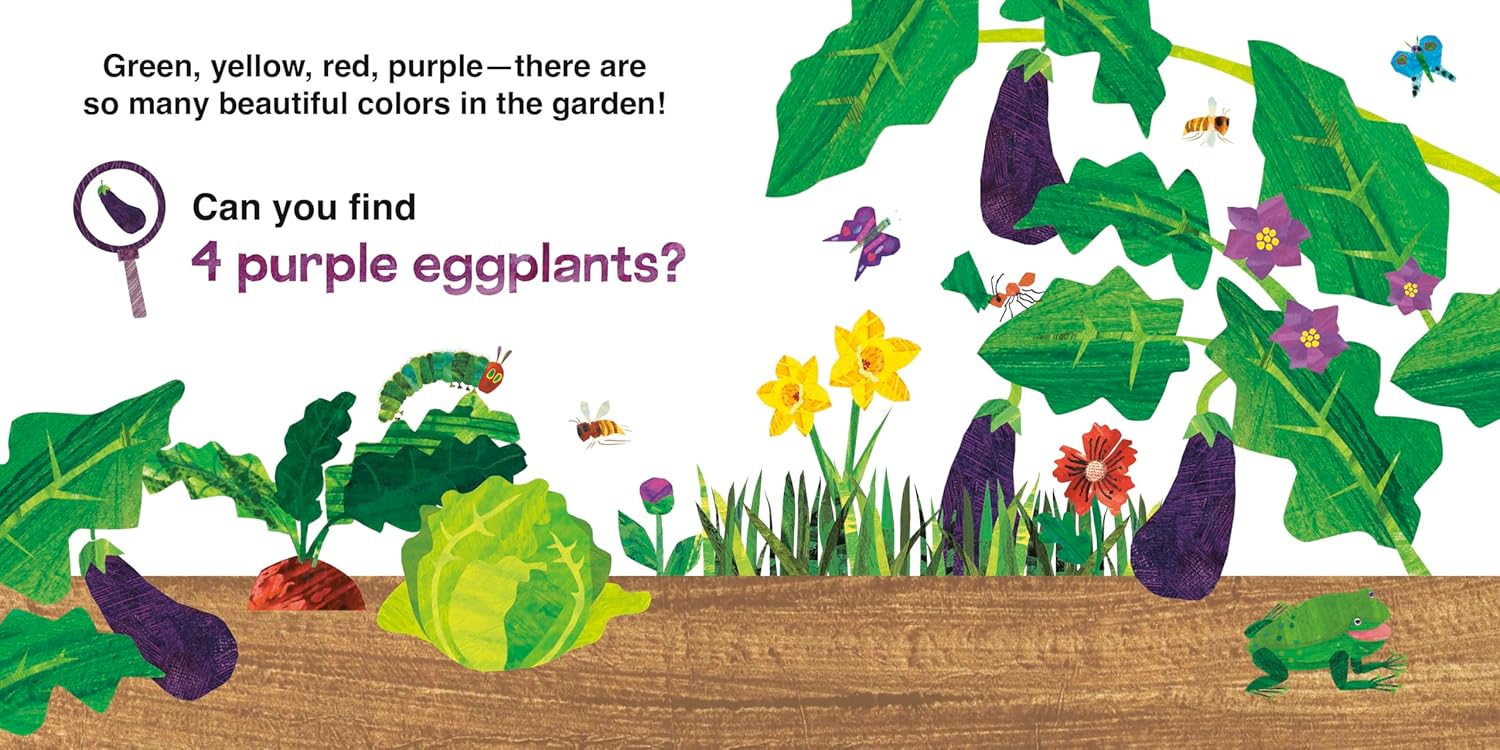 The Very Hungry CateRPillar's Vegetable Garden: A Search-&-Find Bk by Carle. Eri 20 9780593888018_2