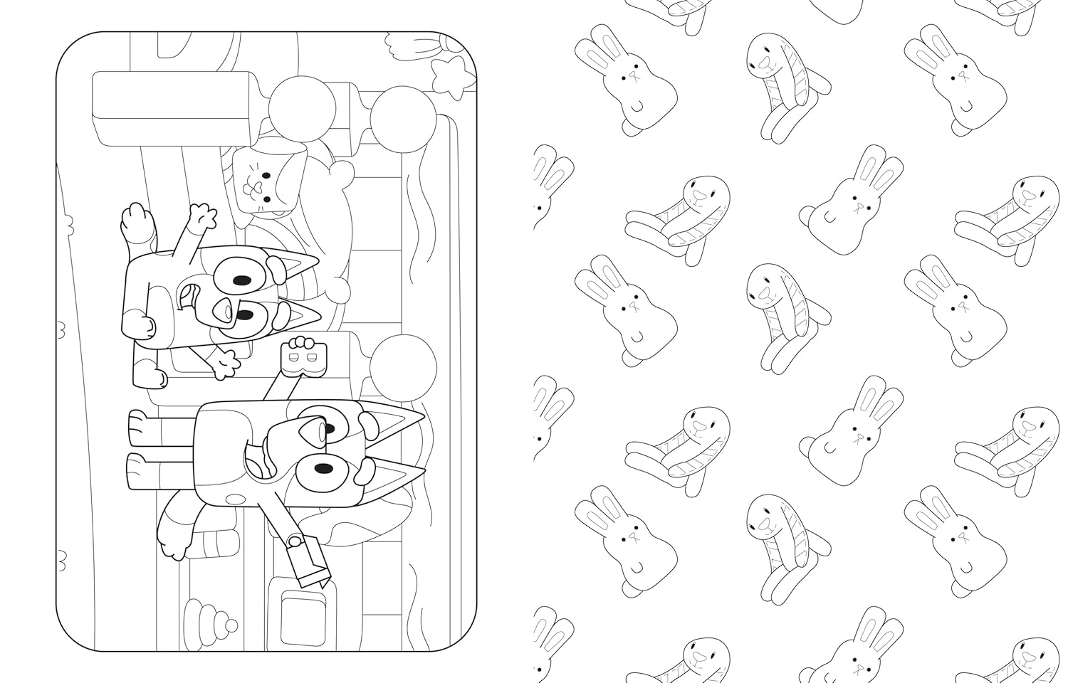 Bluey: Happy Easter! A Puffy Sticker Coloring Book by Penguin Young Readers 20 9780593888940_3