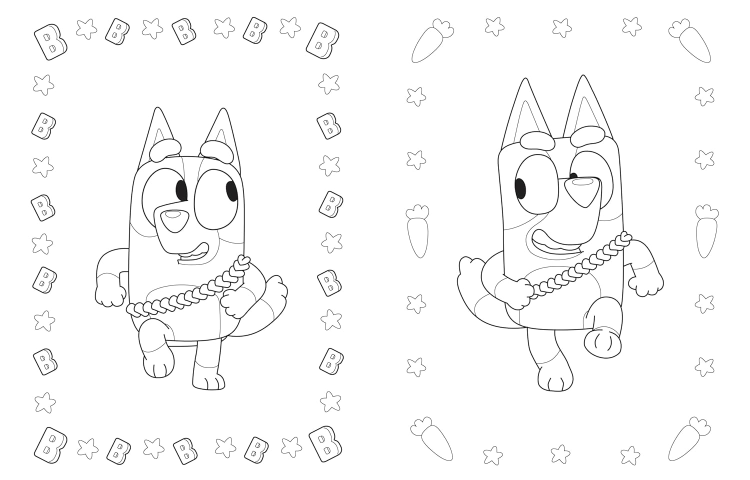 Bluey: Happy Easter! A Puffy Sticker Coloring Book by Penguin Young Readers 20 9780593888940_4