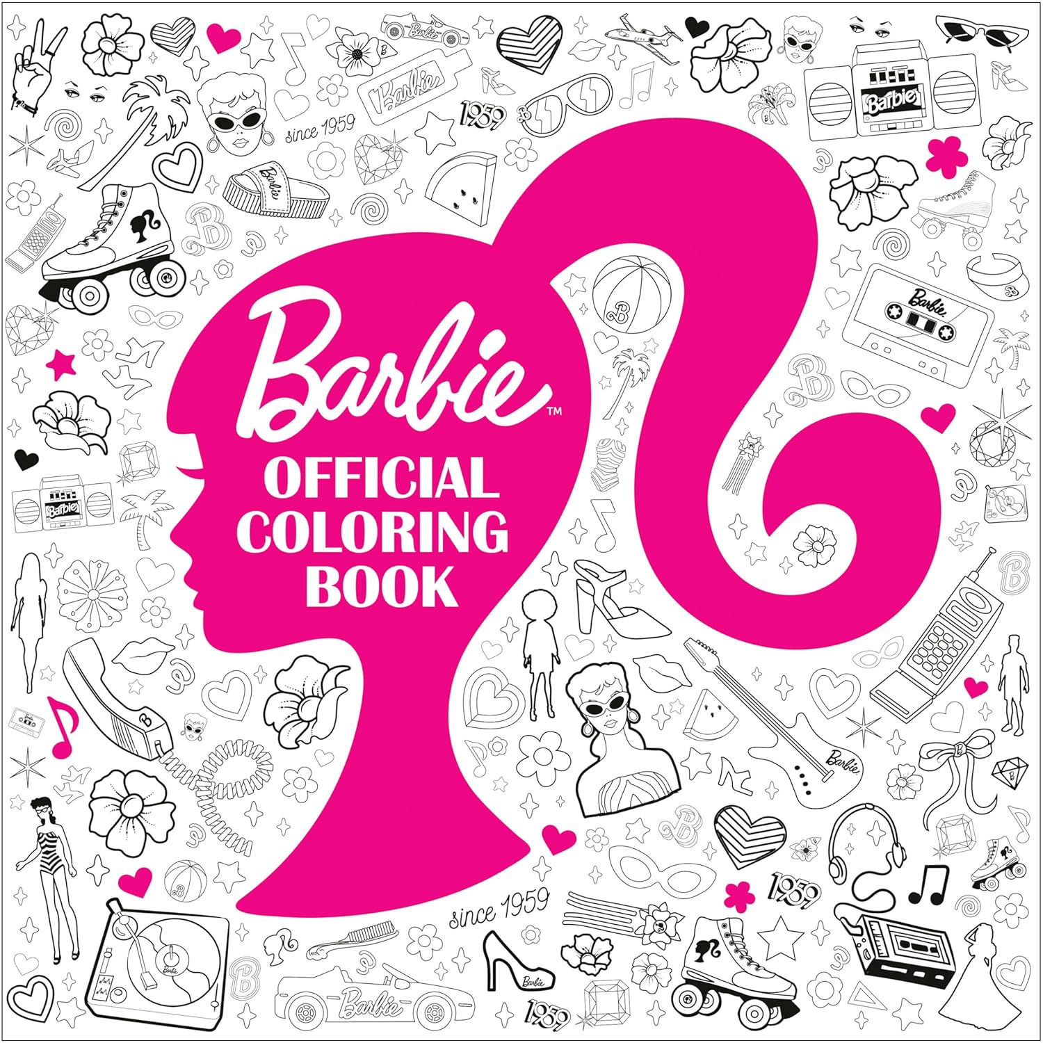 Barbie: Official Coloring Book by Random House 9780593899588
