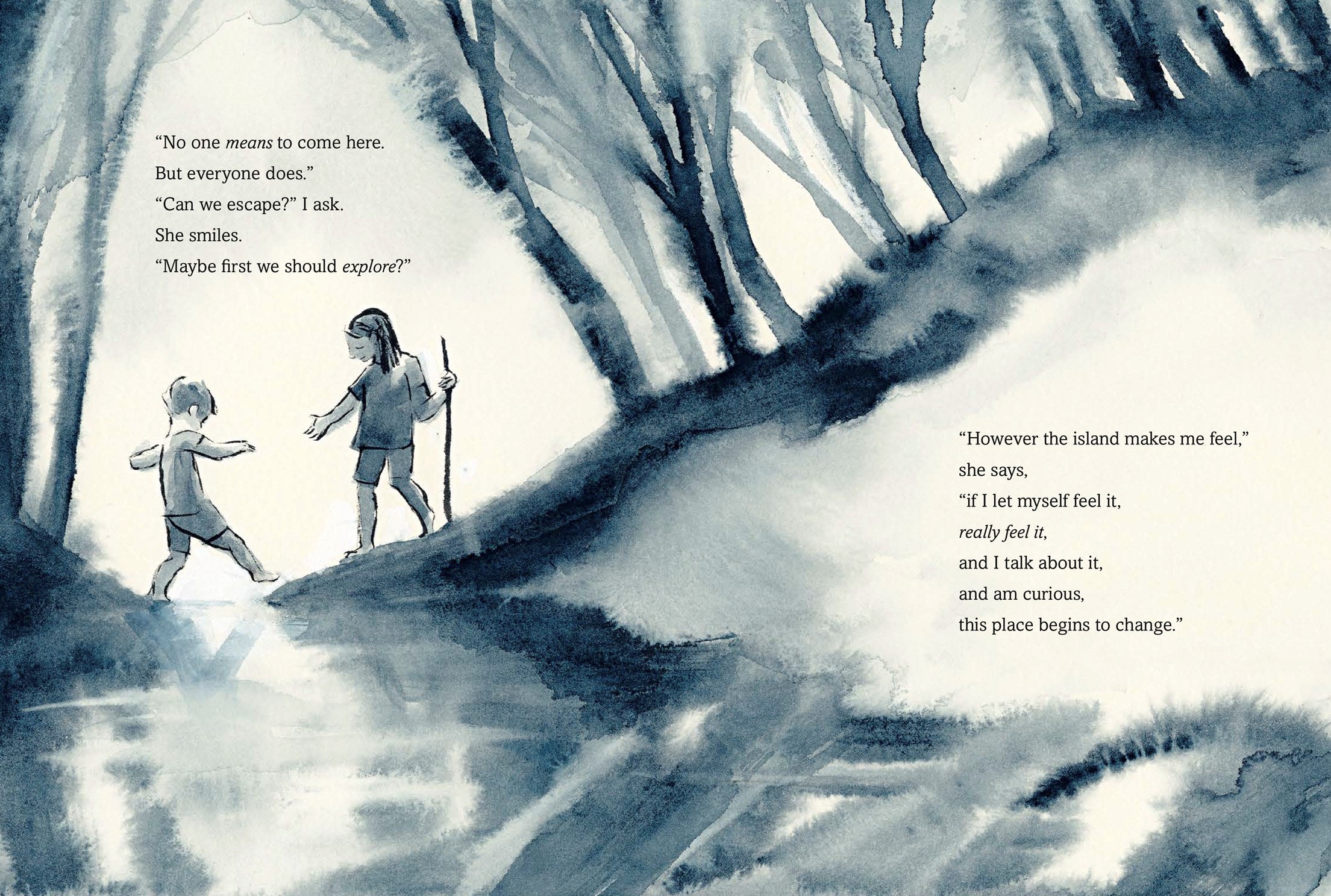 Available 11/24/26 The Island by Sterer. Gideon, Illustrated by Sarcone-Roach. Julia 20 9780593900147_3