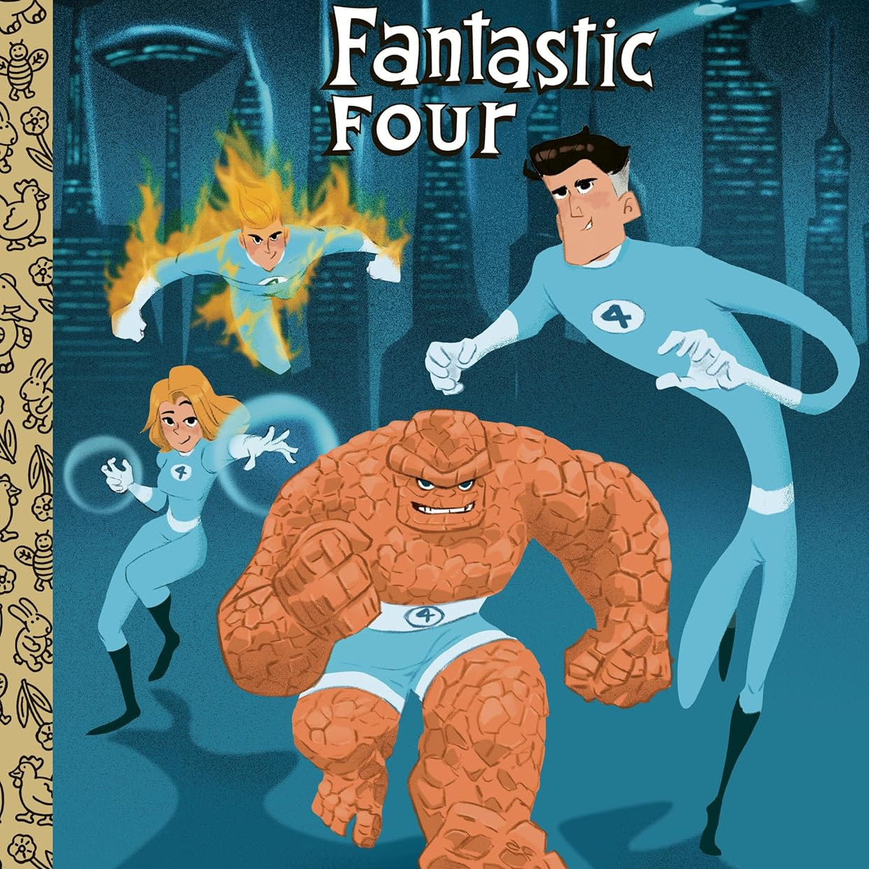 Fantastic Four Little Golden Book (Marvel) by Kaplan. Arie 9780593906507