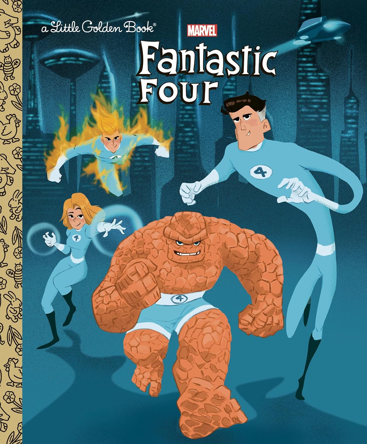 Fantastic Four Little Golden Book (Marvel) by Kaplan. Arie 9780593906507