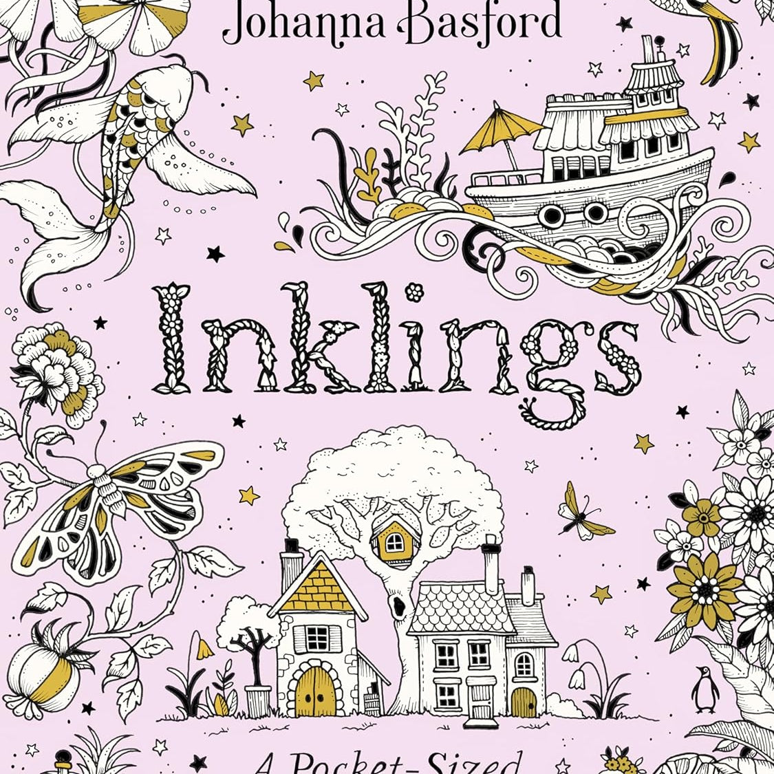 Inklings: A Pocket-Sized Inky Coloring Book by Basford. Johanna 20 9780593994672