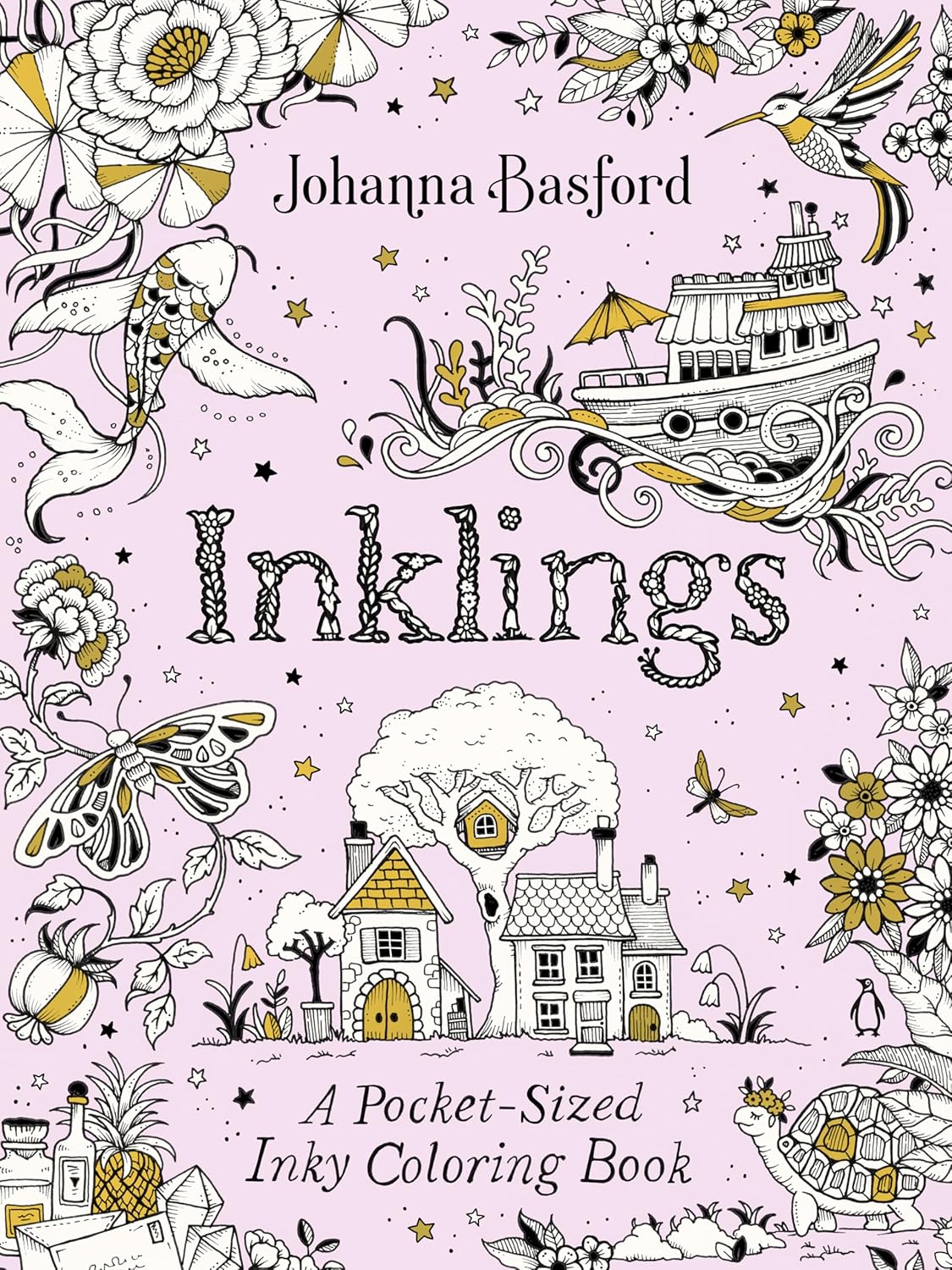 Inklings: A Pocket-Sized Inky Coloring Book by Basford. Johanna 20 9780593994672