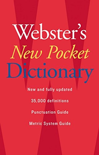 Webster's New Pocket Dictionar 9780618947263