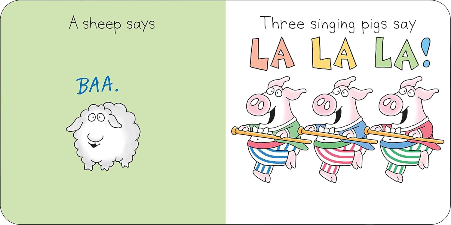 Moo, Baa, La La La! by Boynton, Sandra 9780671449018_2