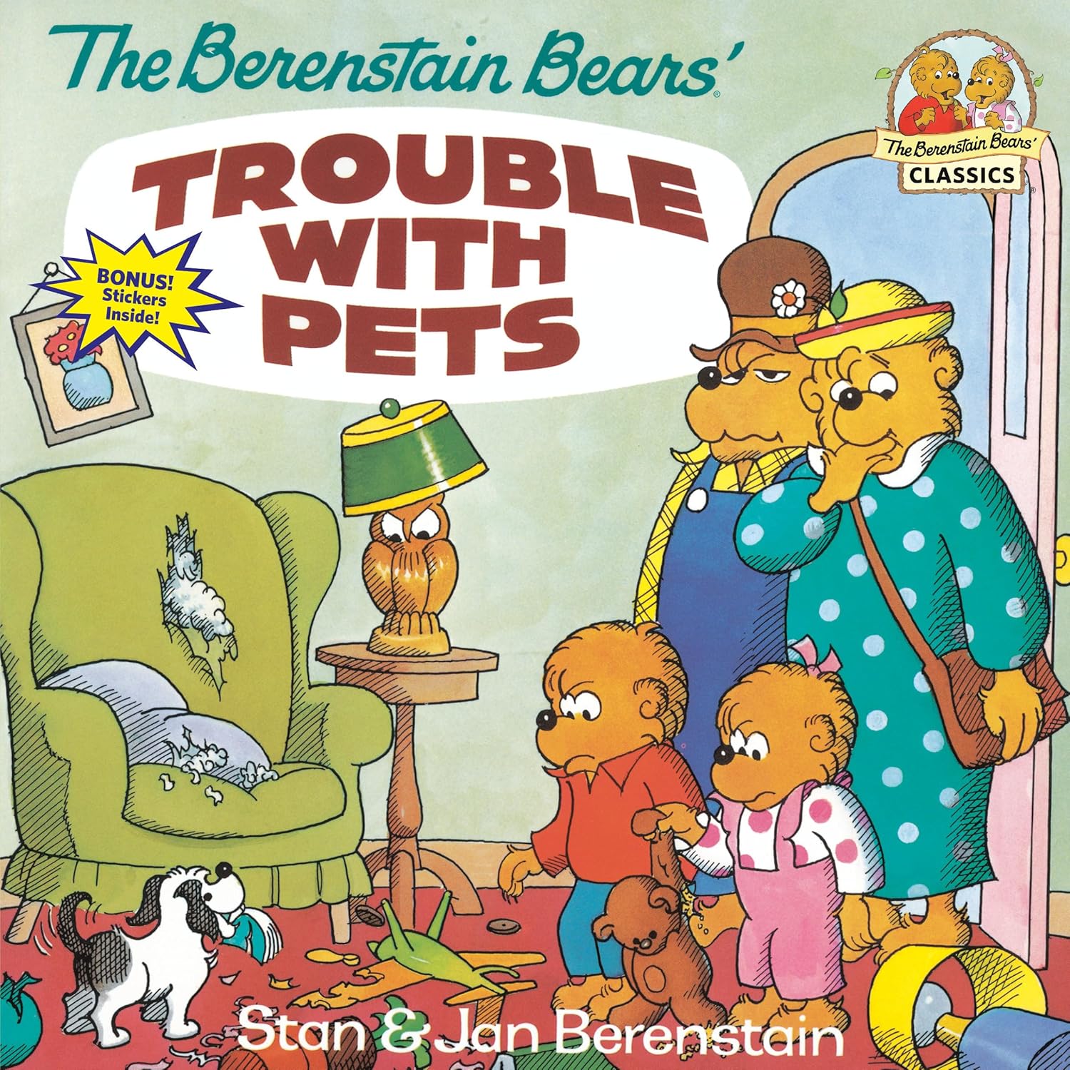 The Berenstain Bears' Trouble With Pets by Berenstain. Stan & Jan 9780679808480