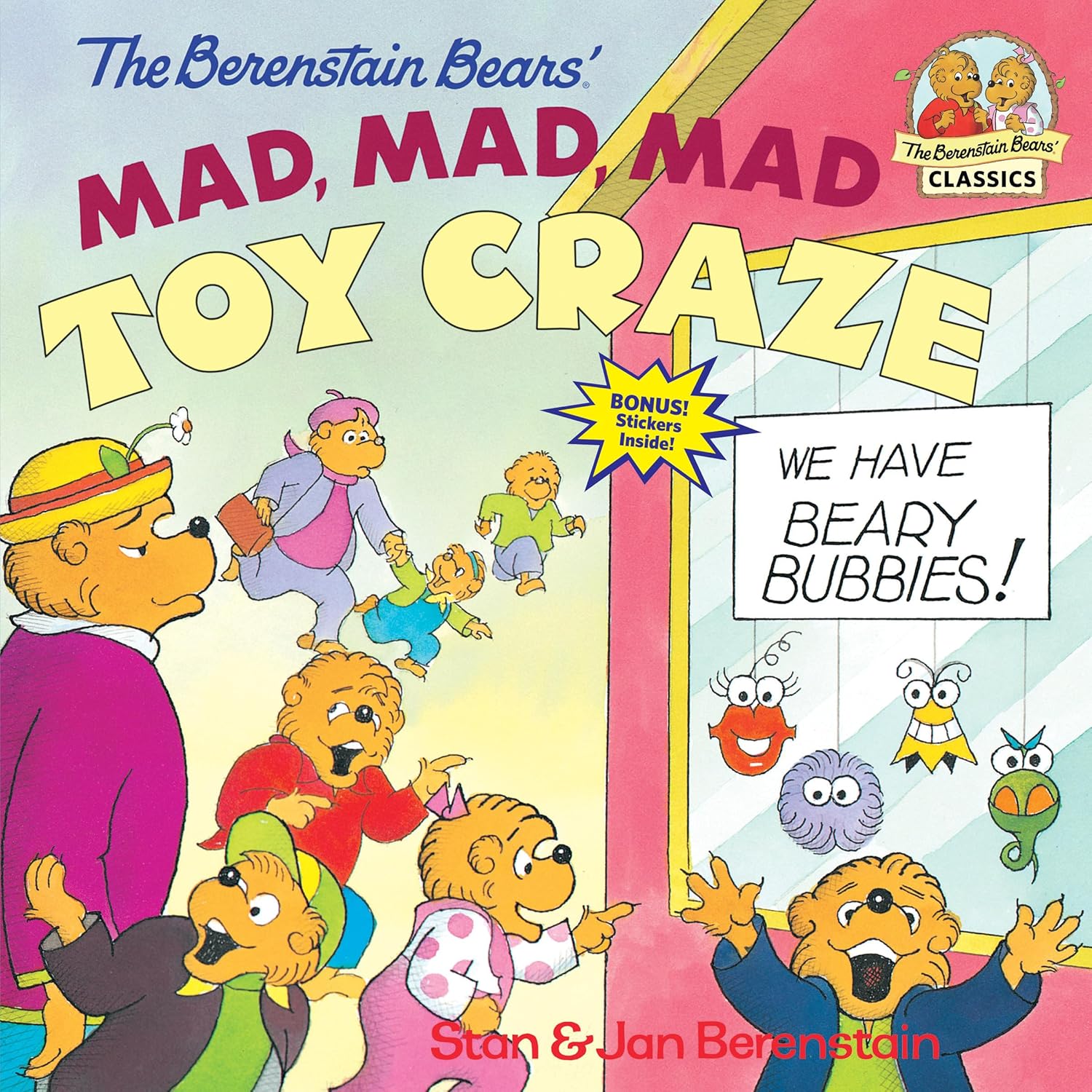 The Berenstain Bears' Mad, Mad, Mad Toy Craze by Berenstain. Stan & Jan 9780679889588
