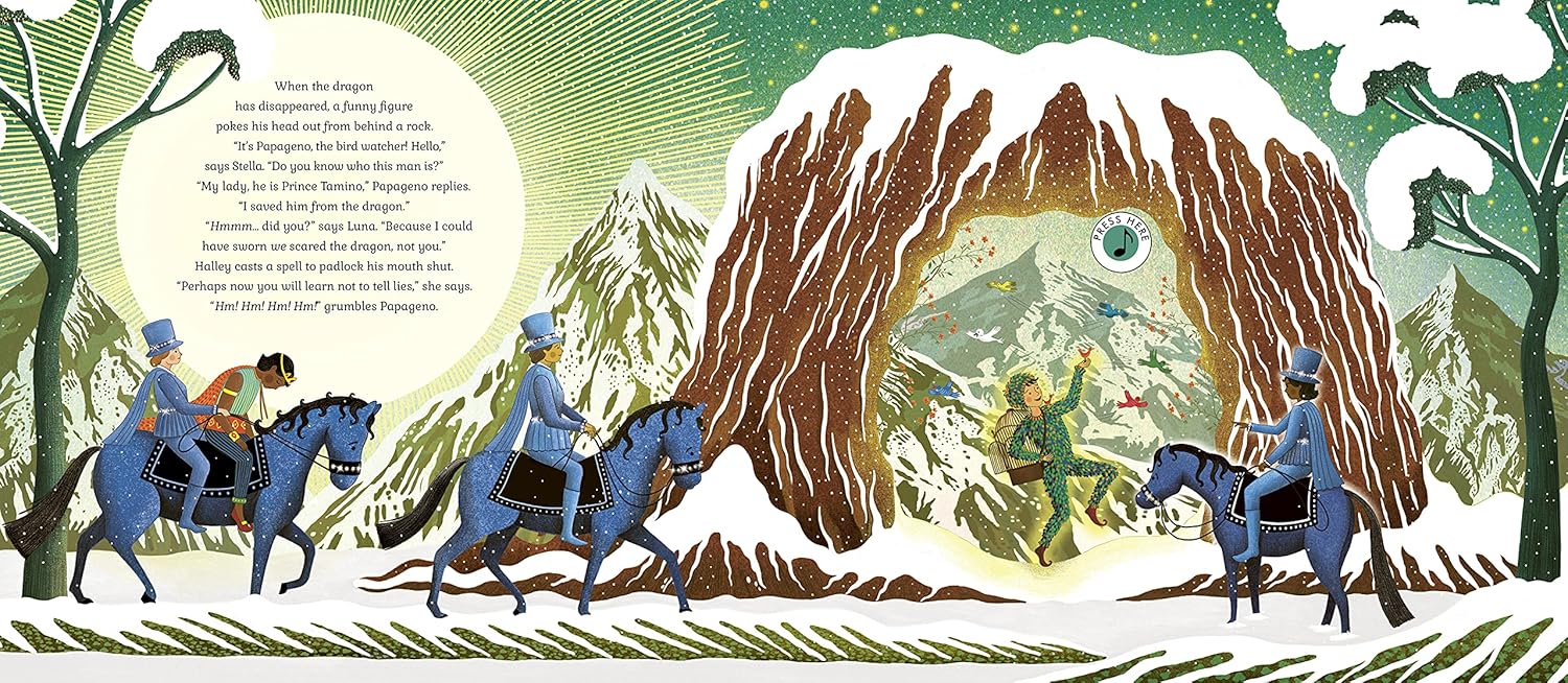 The Story Orchestra: The Magic Flute: Press To Hear Mozart's Music by Tickle 9780711260139_3
