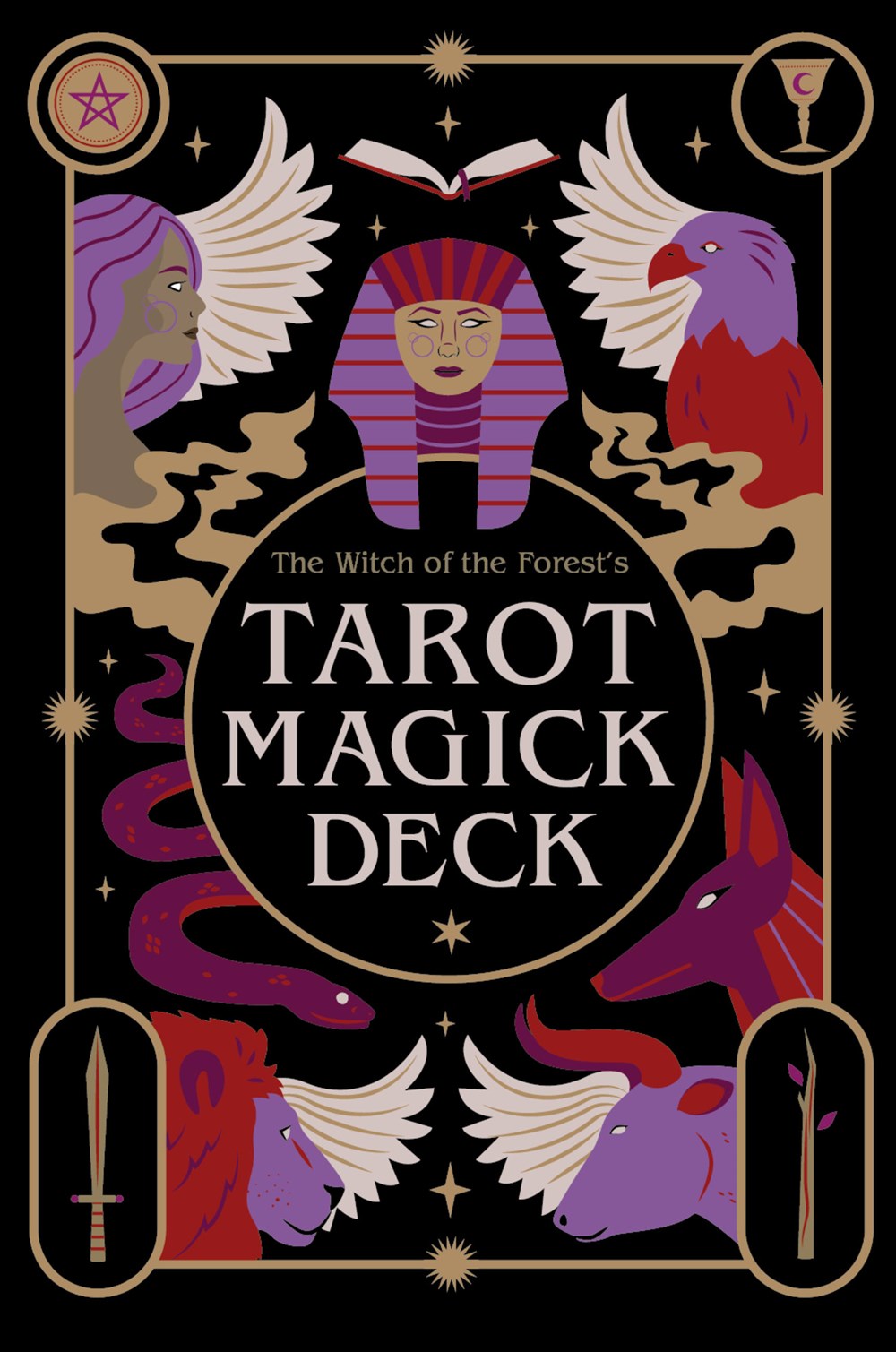 The Witch Of The Forest's Tarot Magik Deck - Squire. Lindsay 9780711281035