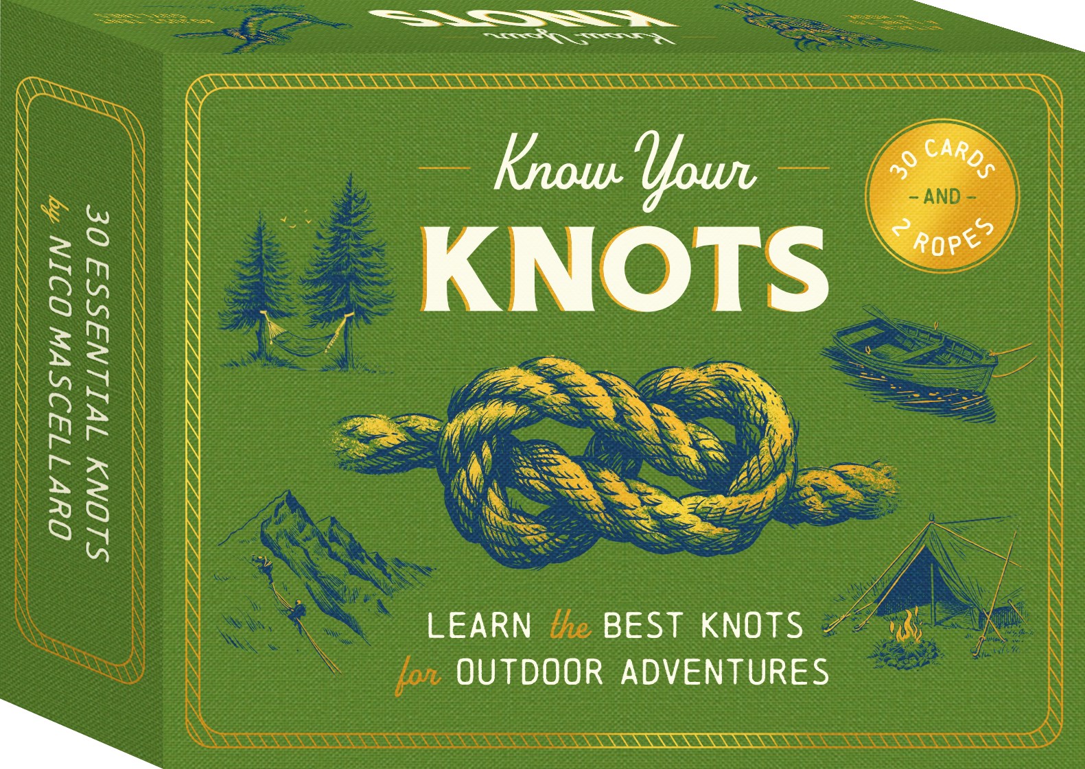 Know Your Knots: Learn the Best Knots for Outdoor Adventures by Mascellaro & Gilbert 20 9780711290358