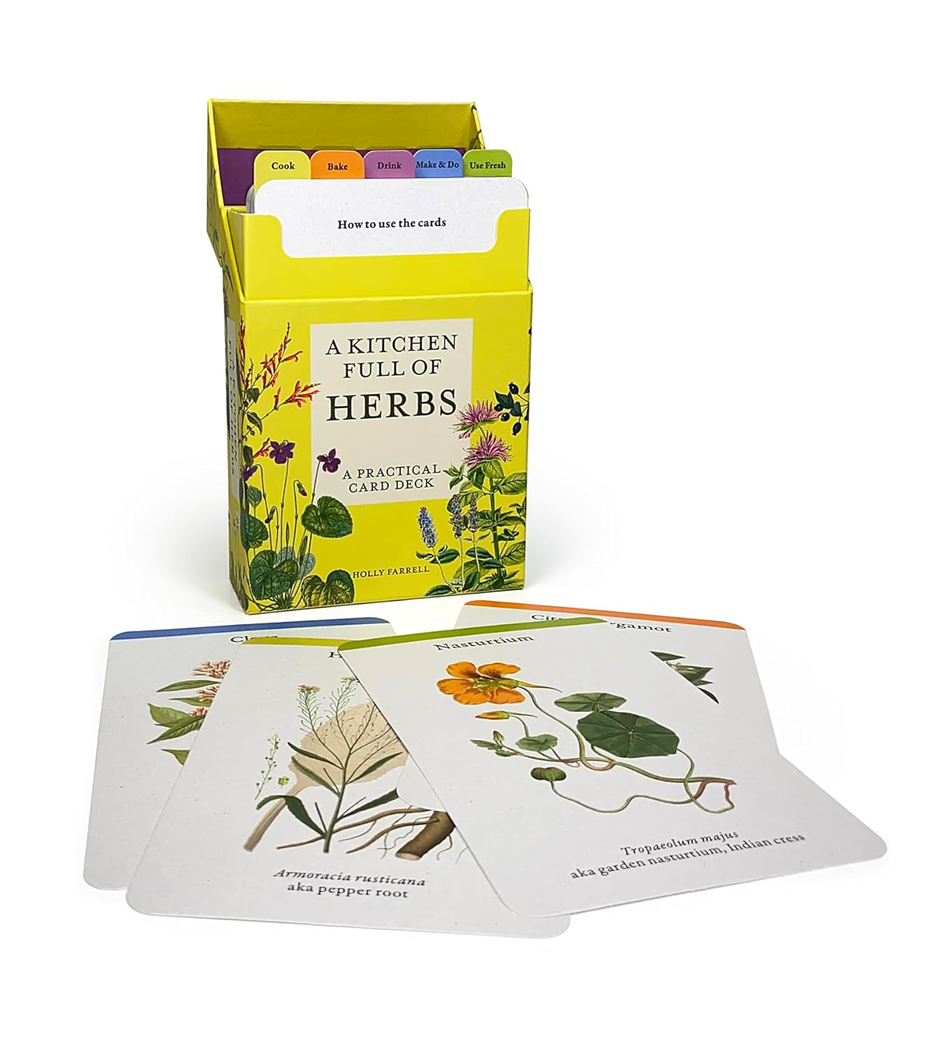 A Kitchen Full Of Herbs: A Practical Card Deck by Farrell. Holly 20 9780711290372_4
