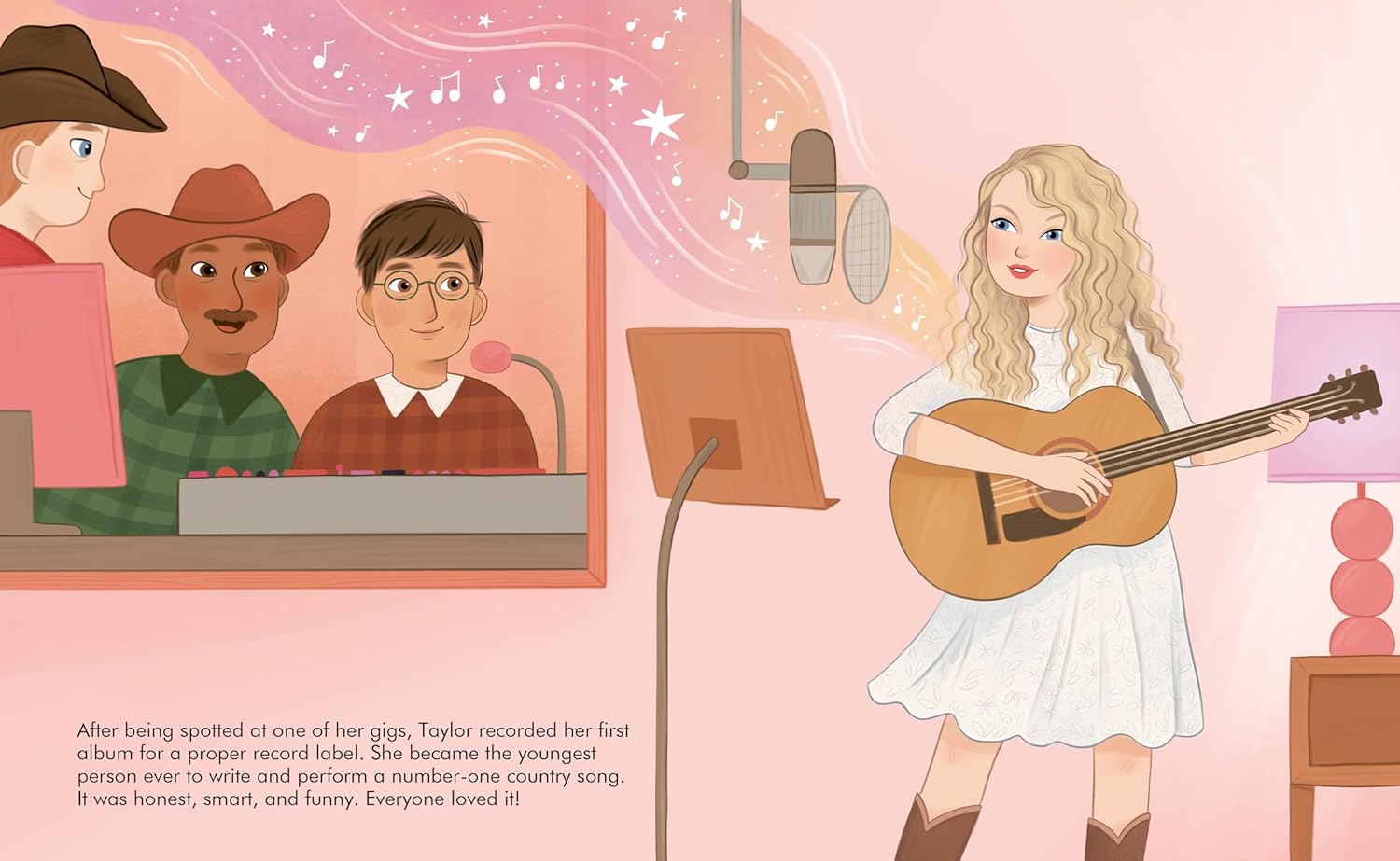 Taylor Swift (Little People, Big Dreams) by Vegara. Maria Isabel Sanchez; Fallbe 9780711295094_2