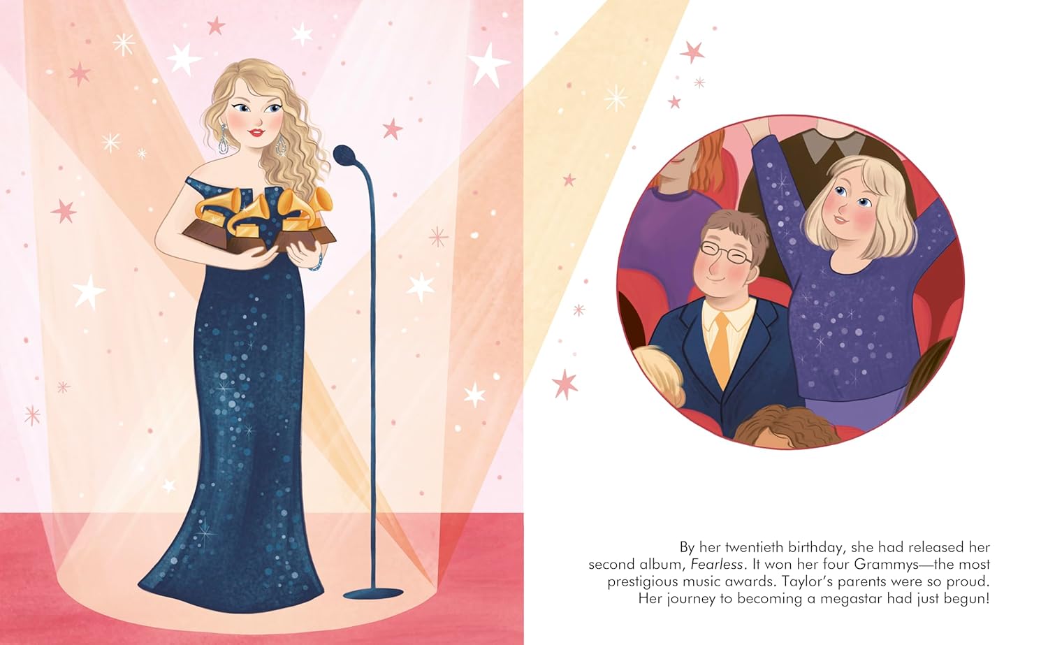 Taylor Swift (Little People, Big Dreams) by Vegara. Maria Isabel Sanchez; Fallbe 9780711295094_3