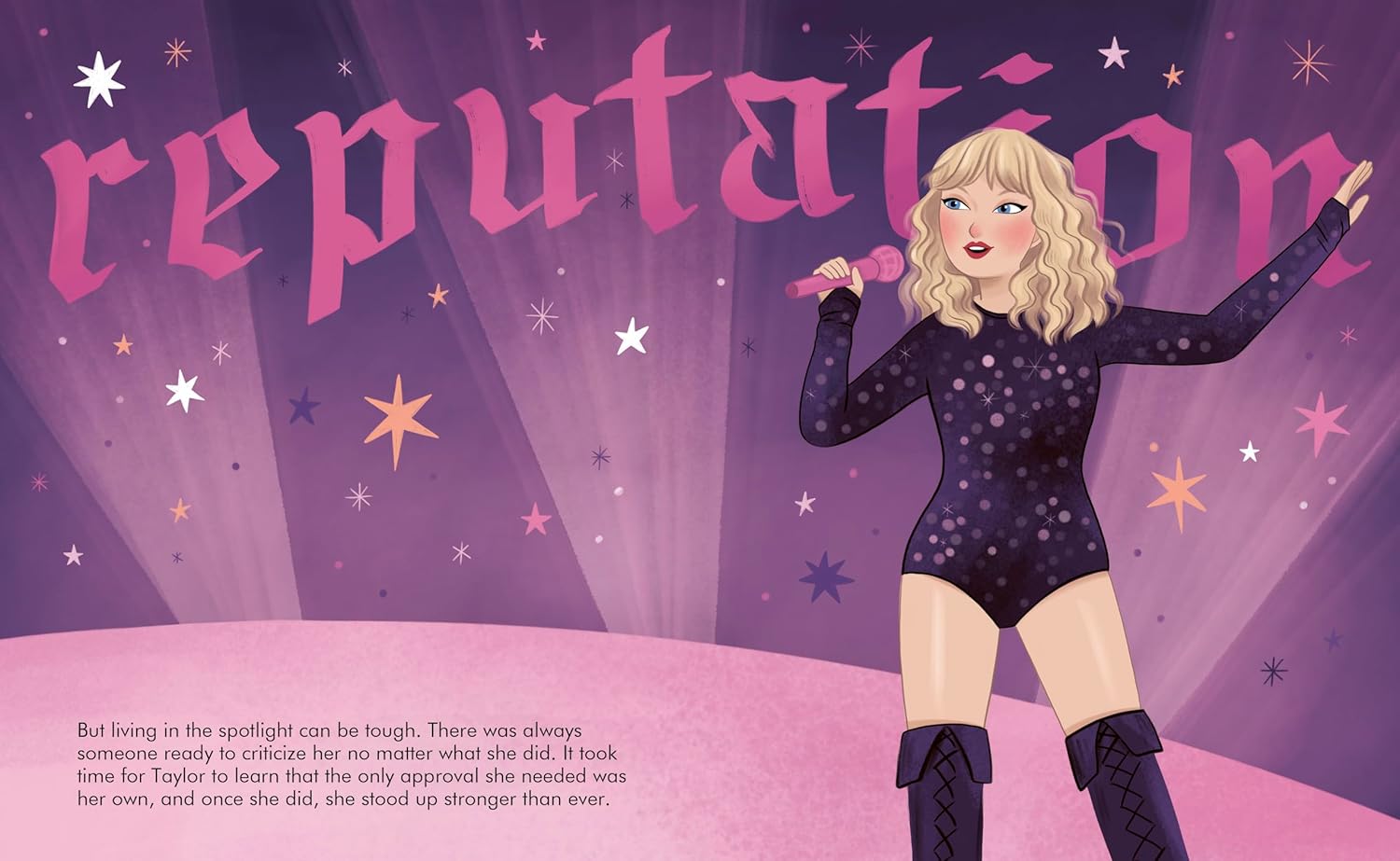 Taylor Swift (Little People, Big Dreams) by Vegara. Maria Isabel Sanchez; Fallbe 9780711295094_4