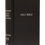 Nkjv, Pew Bible, Large Print, Hardcover, Black, Red Letter Edition 9780718095628