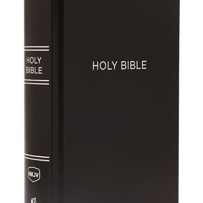Nkjv, Pew Bible, Large Print, Hardcover, Black, Red Letter Edition 9780718095628