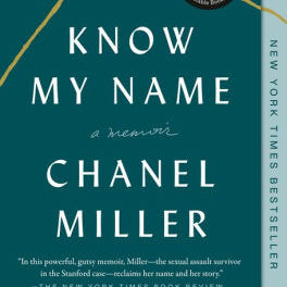 Know My Name by Miller. Chanel 9780735223721