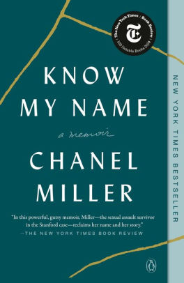 Know My Name by Miller. Chanel 9780735223721