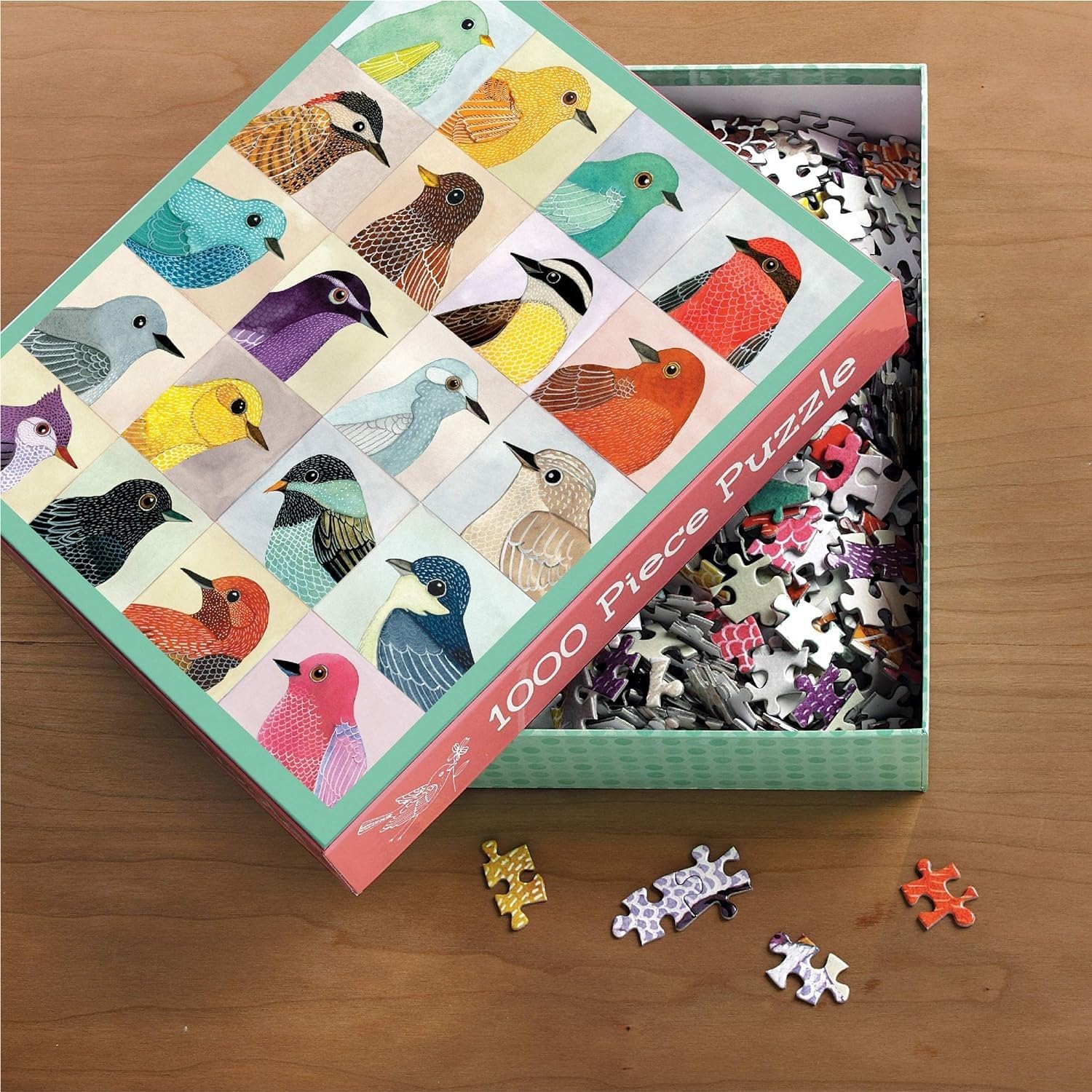 Avian Friends 1000 Piece Jigsaw Puzzle by Galison; Zlatkis. Geninne D. 9780735333413_5