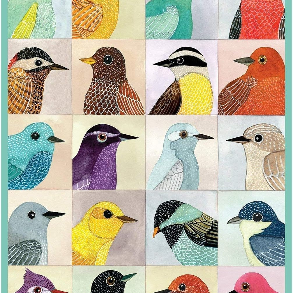 Avian Friends 1000 Piece Jigsaw Puzzle by Galison; Zlatkis. Geninne D. 9780735333413_dd1e881d-2644-48e7-9030-bf467f03fff0