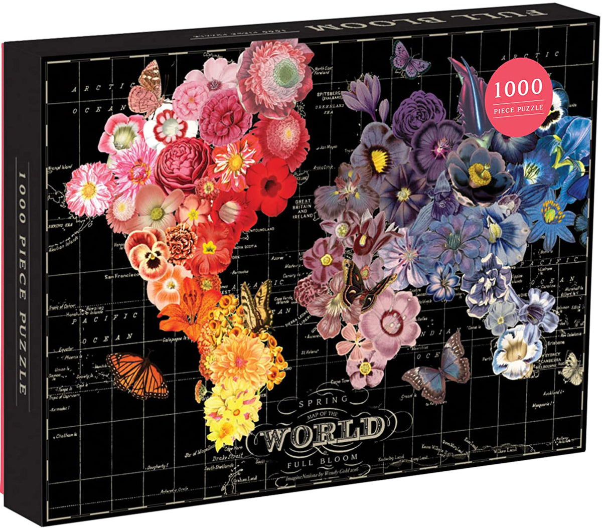 Full Bloom 1000 Piece Jigsaw Puzzle - Gold. Wendy 9780735351202_1