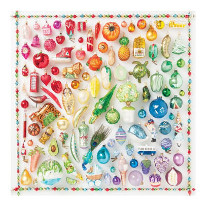 Rainbow Ornaments 500 Pc Puzzle -Galison 9780735351745